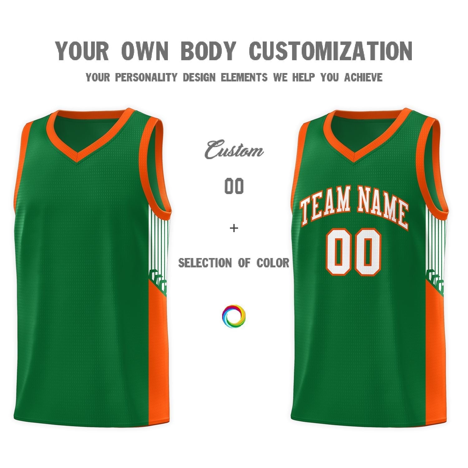 Custom Neon Green Navy-White Side Two-Tone Classic Sports Uniform Basketball Jersey |KXKSHOP