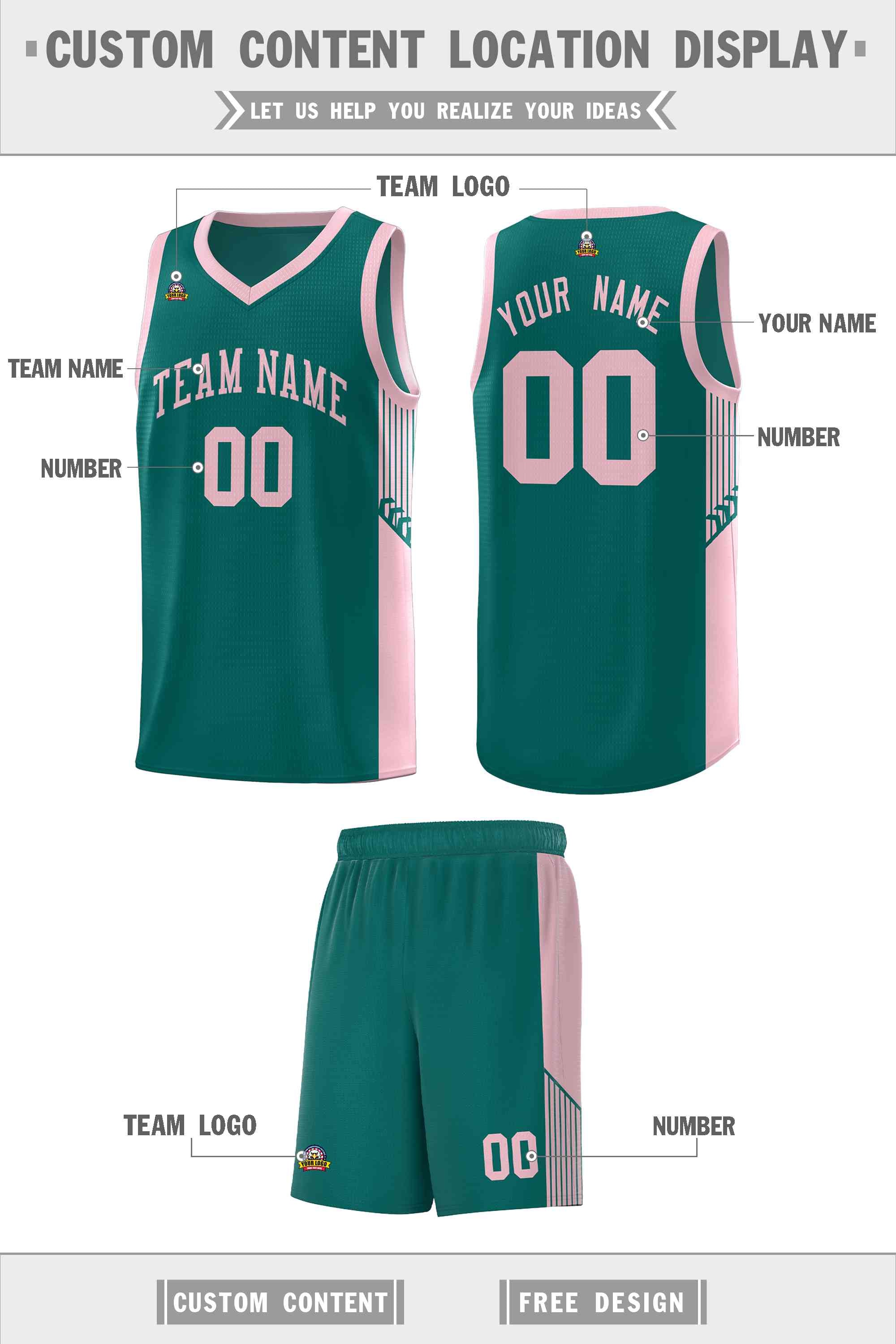 Custom Neon Green Navy-White Side Two-Tone Classic Sports Uniform Basketball Jersey |KXKSHOP