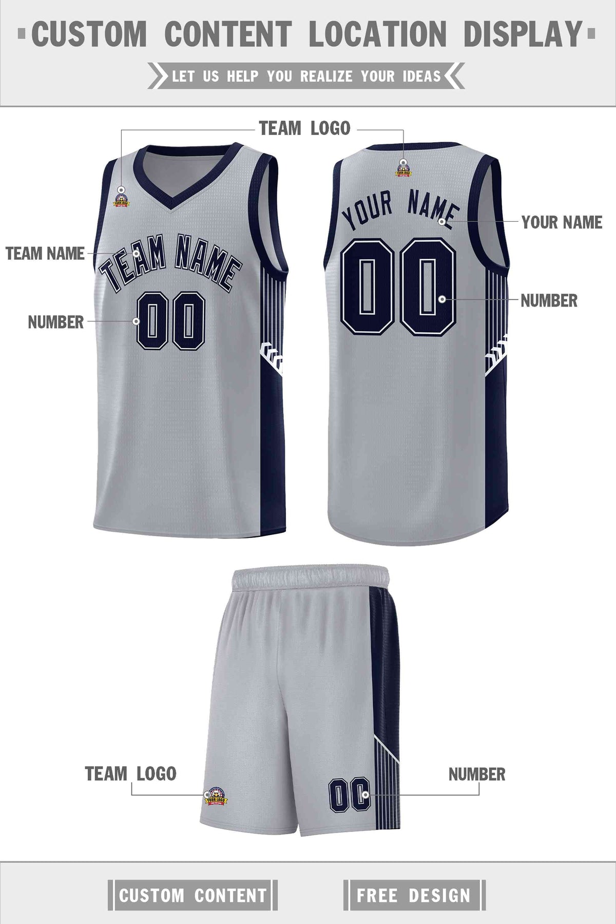 Custom Neon Green Navy-White Side Two-Tone Classic Sports Uniform Basketball Jersey |KXKSHOP