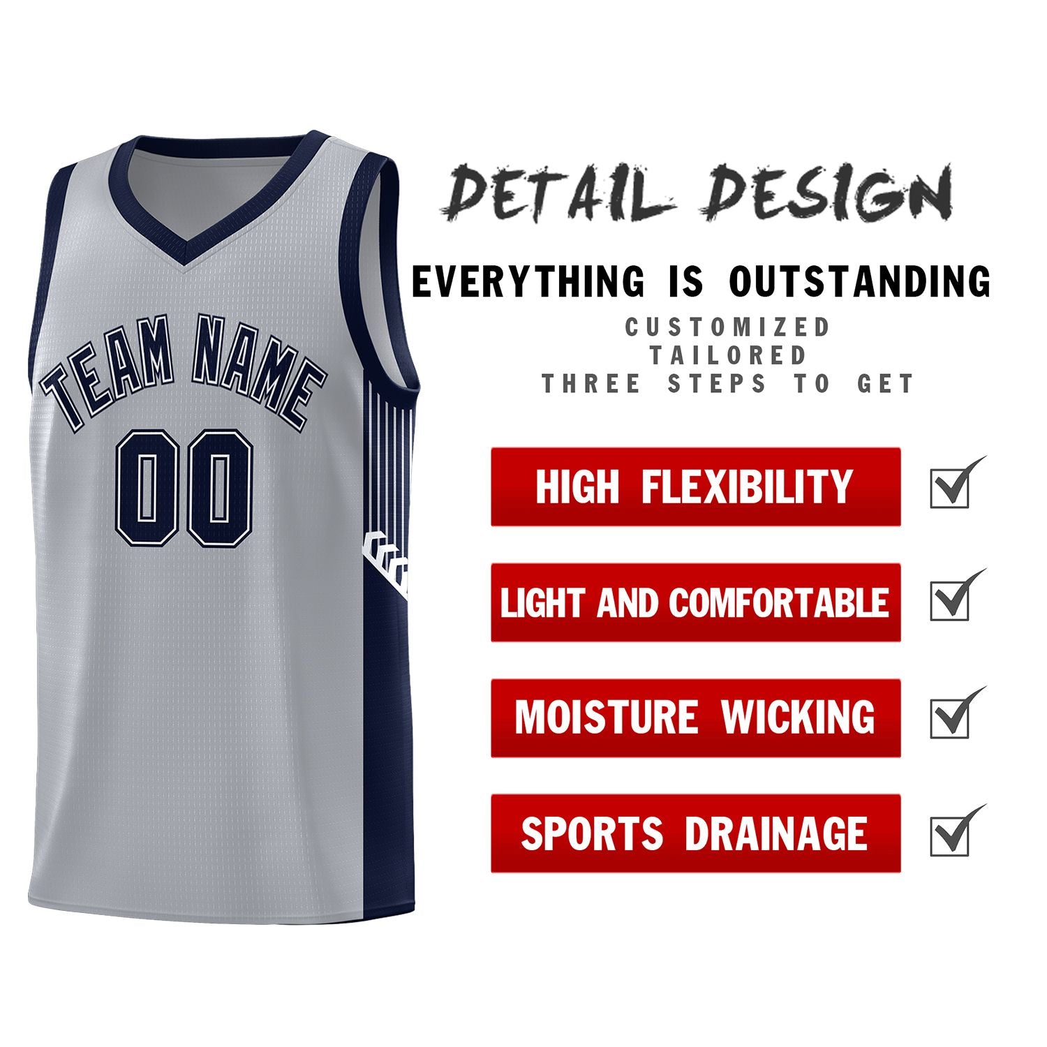 Custom Neon Green Navy-White Side Two-Tone Classic Sports Uniform Basketball Jersey |KXKSHOP