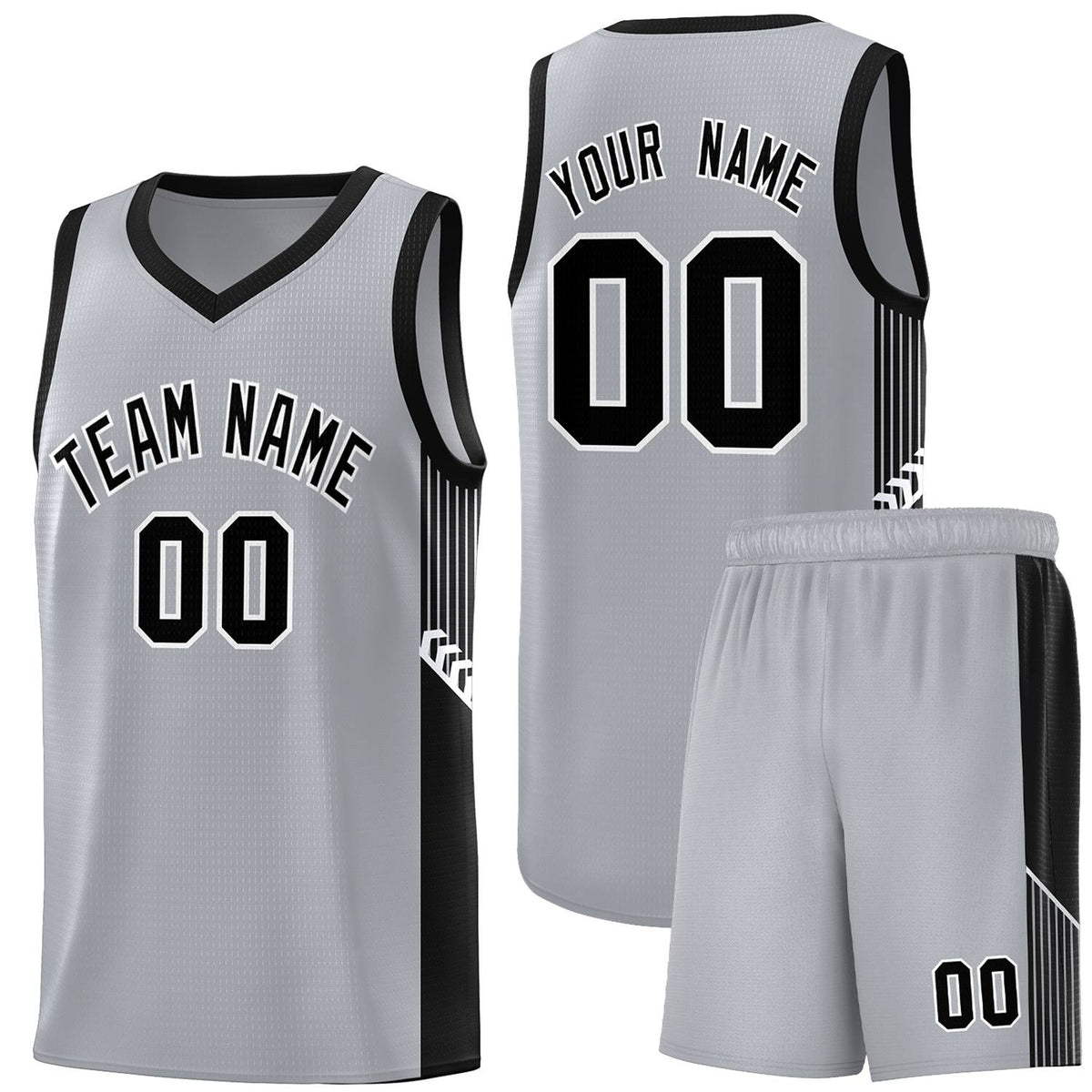 Custom Neon Green Navy-White Side Two-Tone Classic Sports Uniform Basketball Jersey |KXKSHOP