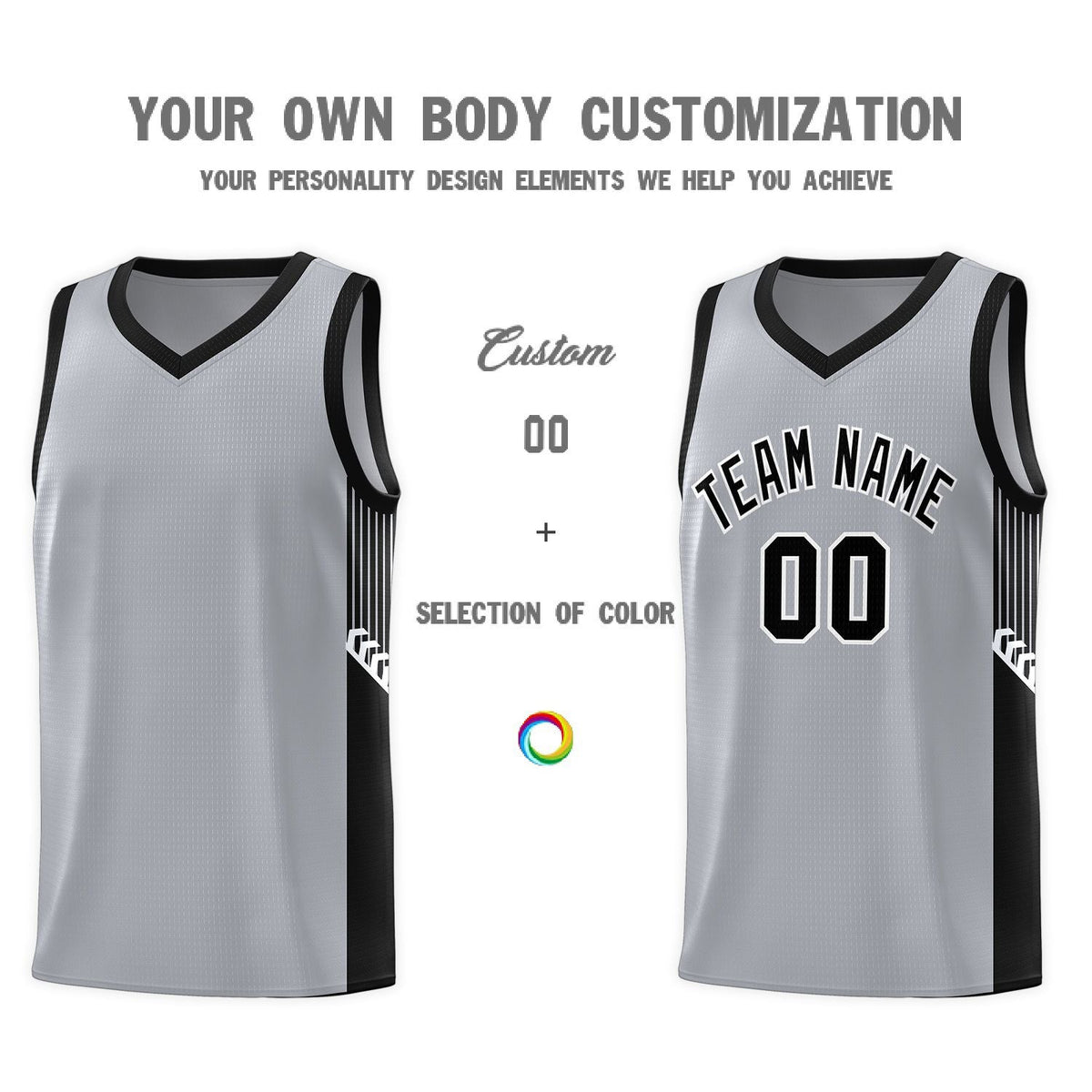 Custom Neon Green Navy-White Side Two-Tone Classic Sports Uniform Basketball Jersey |KXKSHOP