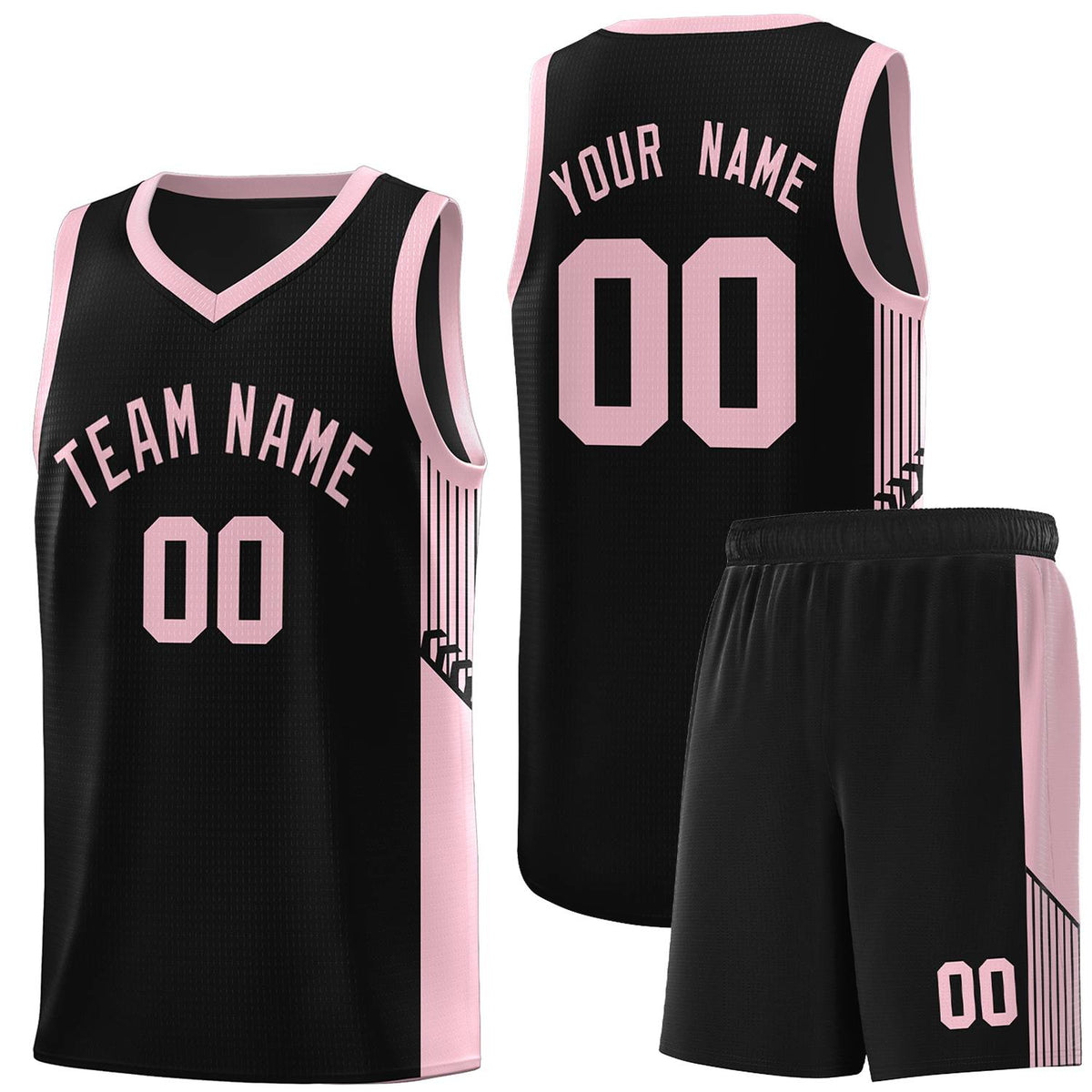 Custom Neon Green Navy-White Side Two-Tone Classic Sports Uniform Basketball Jersey |KXKSHOP