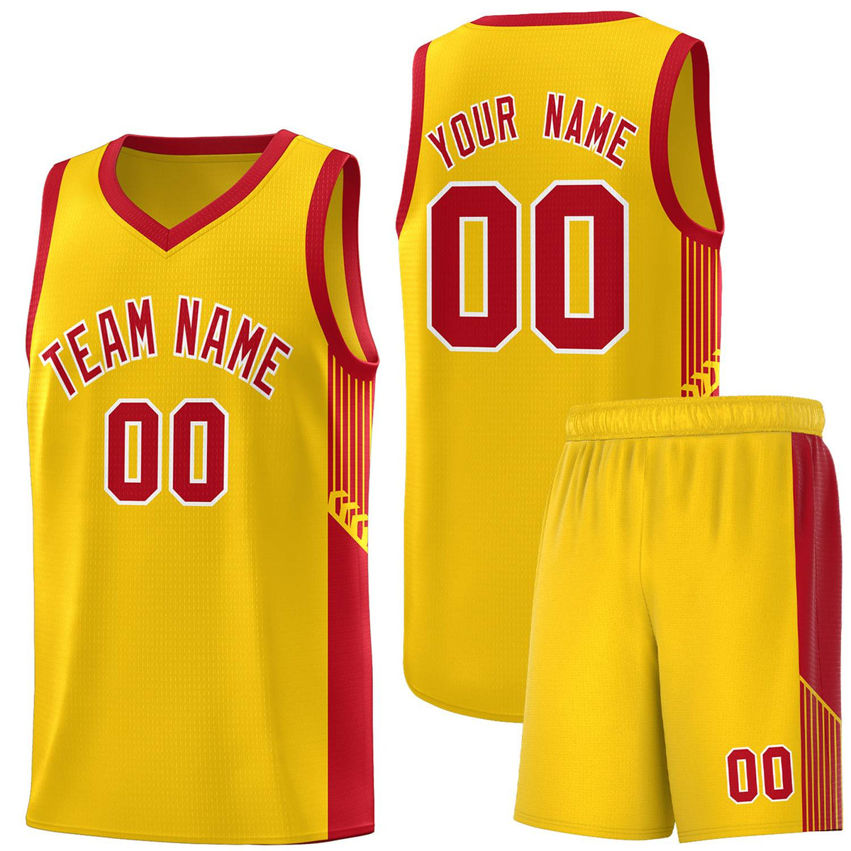 Custom Neon Green Navy-White Side Two-Tone Classic Sports Uniform Basketball Jersey |KXKSHOP