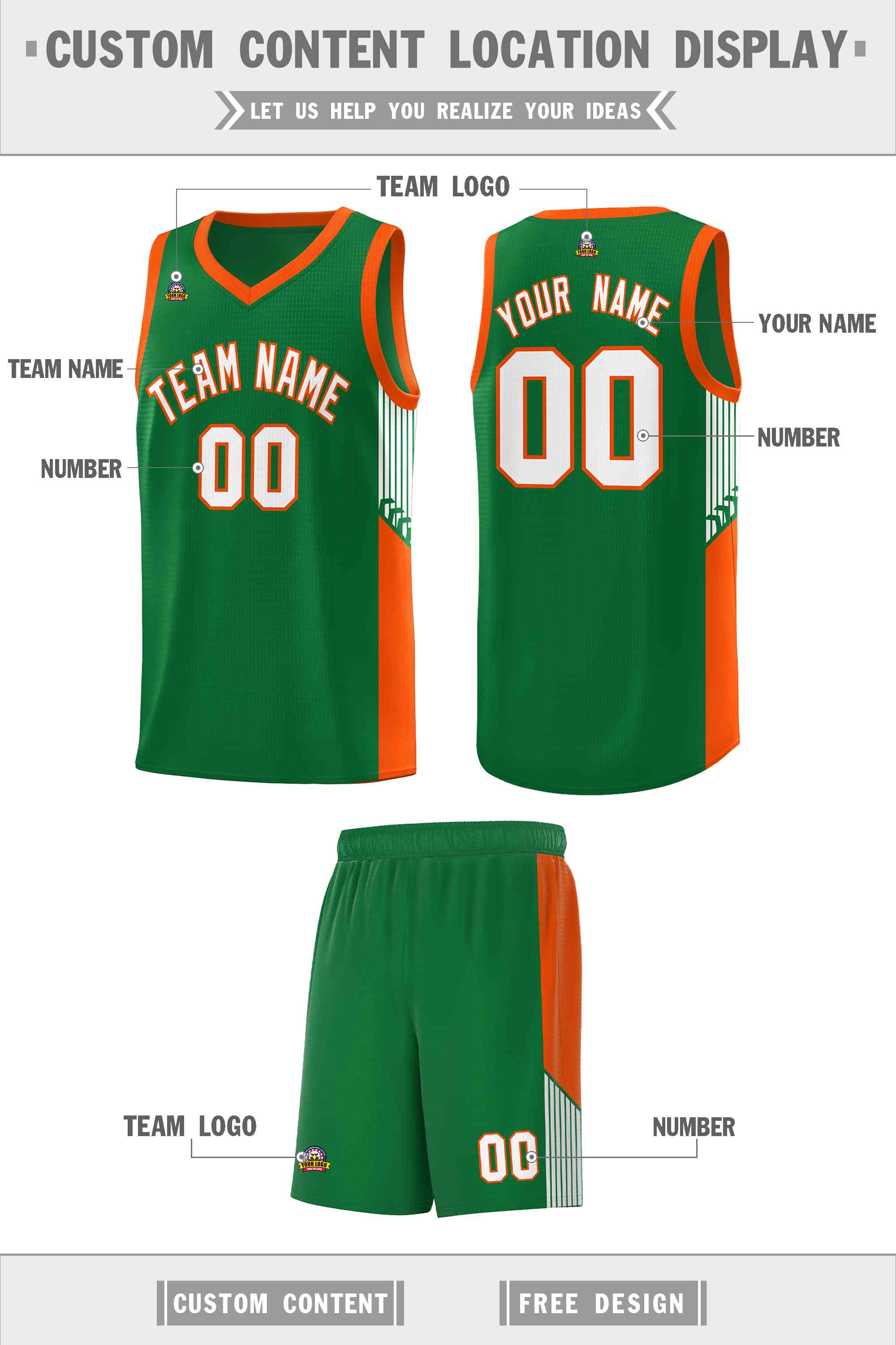 Custom Neon Green Navy-White Side Two-Tone Classic Sports Uniform Basketball Jersey |KXKSHOP