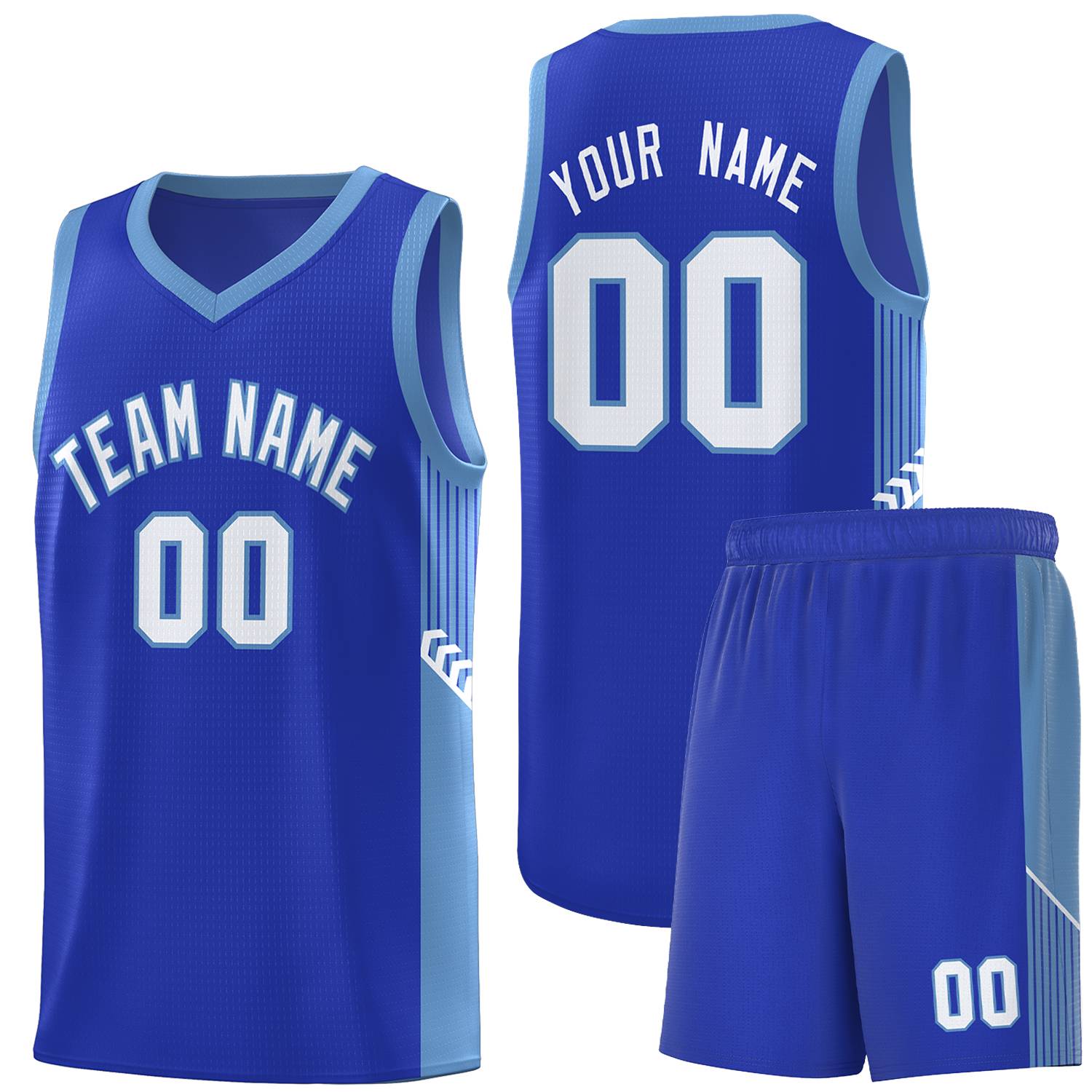 Custom Neon Green Navy-White Side Two-Tone Classic Sports Uniform Basketball Jersey |KXKSHOP