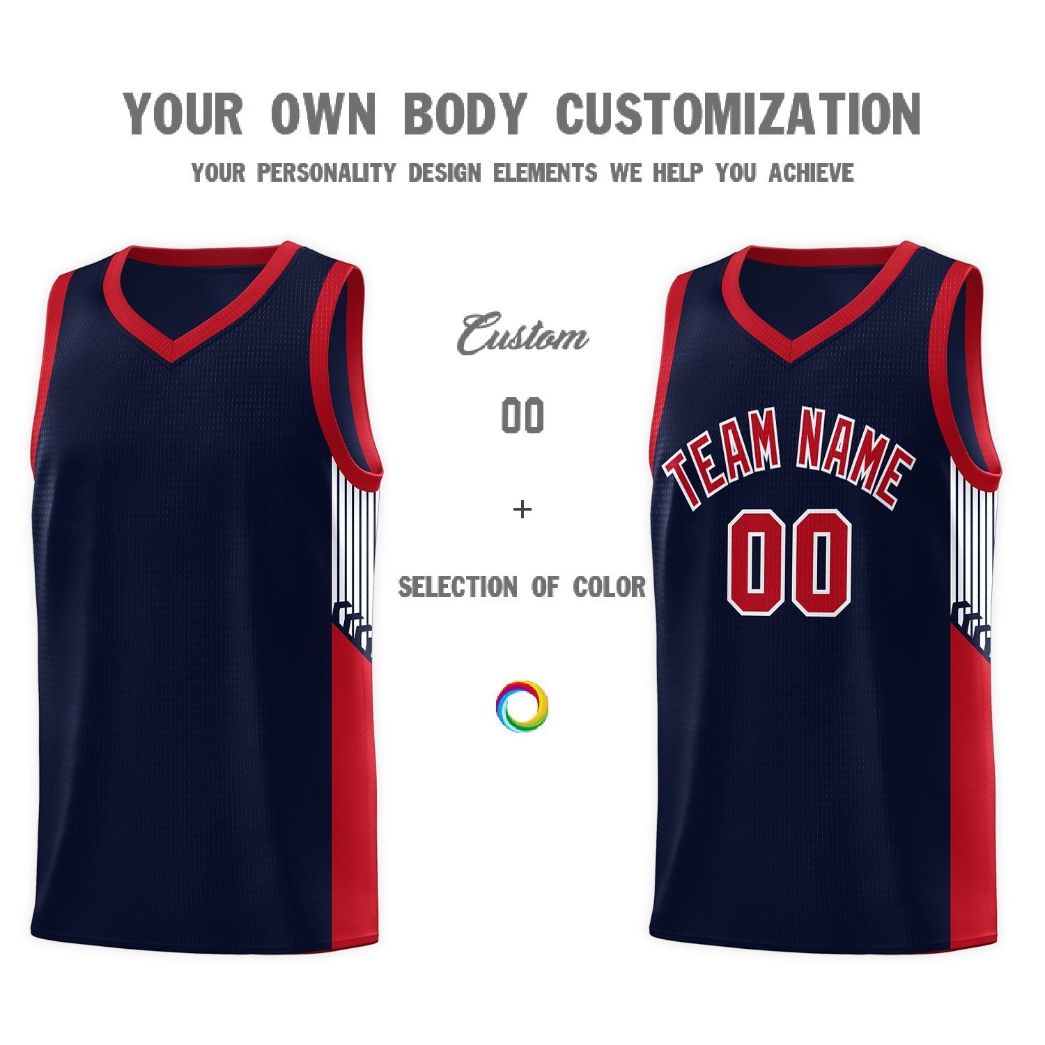 Custom Neon Green Navy-White Side Two-Tone Classic Sports Uniform Basketball Jersey |KXKSHOP