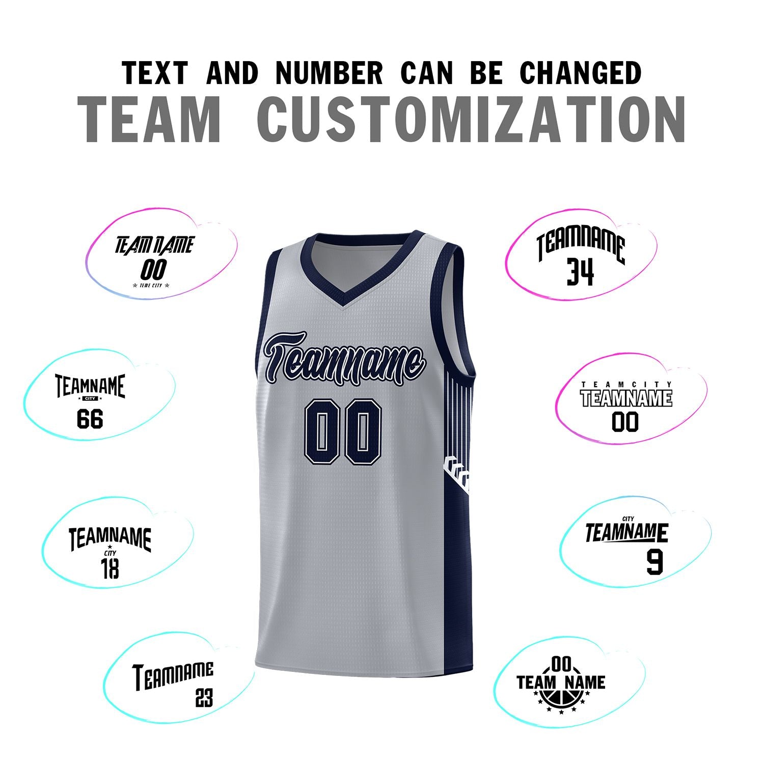 Custom Neon Green Navy-White Side Two-Tone Classic Sports Uniform Basketball Jersey |KXKSHOP