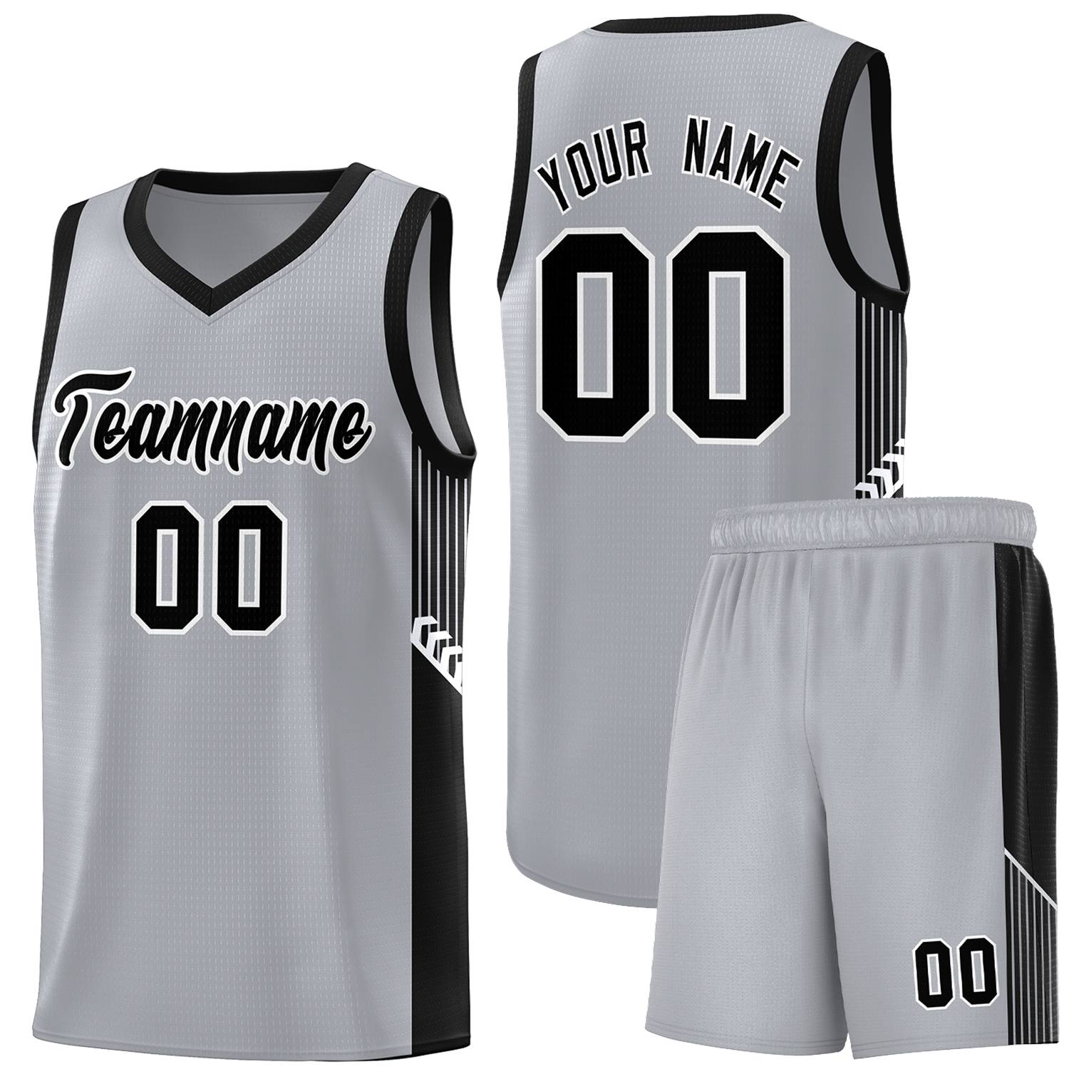 Custom Neon Green Navy-White Side Two-Tone Classic Sports Uniform Basketball Jersey |KXKSHOP