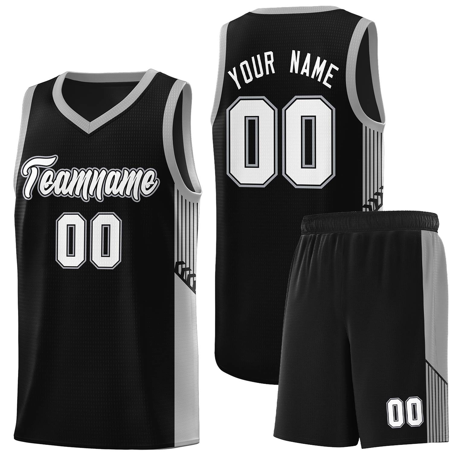 Custom Neon Green Navy-White Side Two-Tone Classic Sports Uniform Basketball Jersey |KXKSHOP