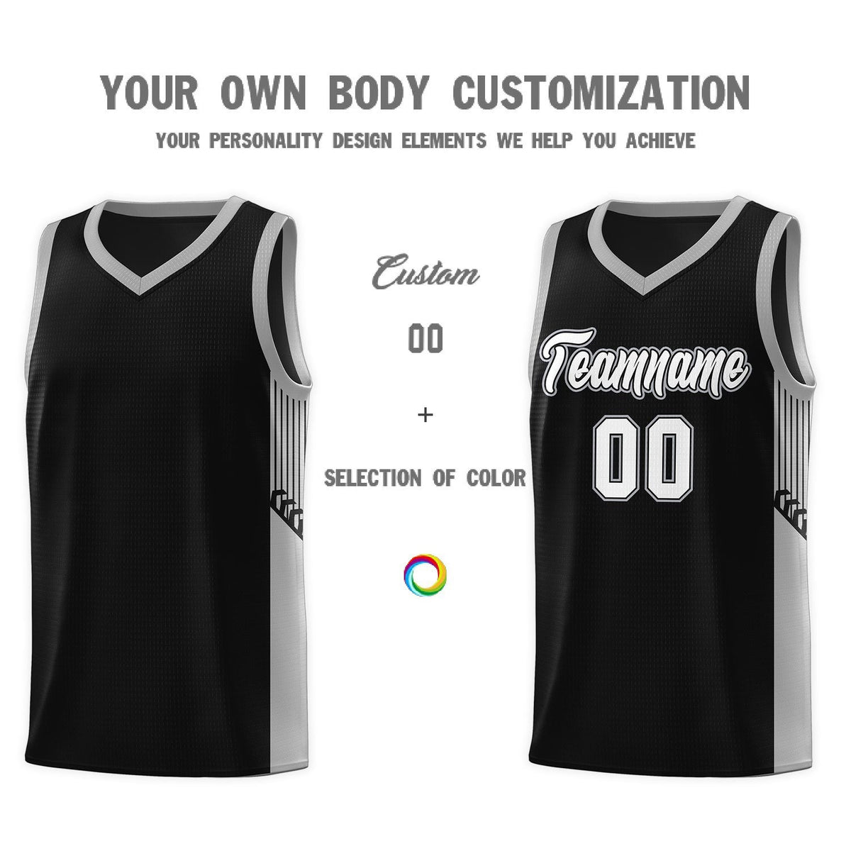 Custom Neon Green Navy-White Side Two-Tone Classic Sports Uniform Basketball Jersey |KXKSHOP