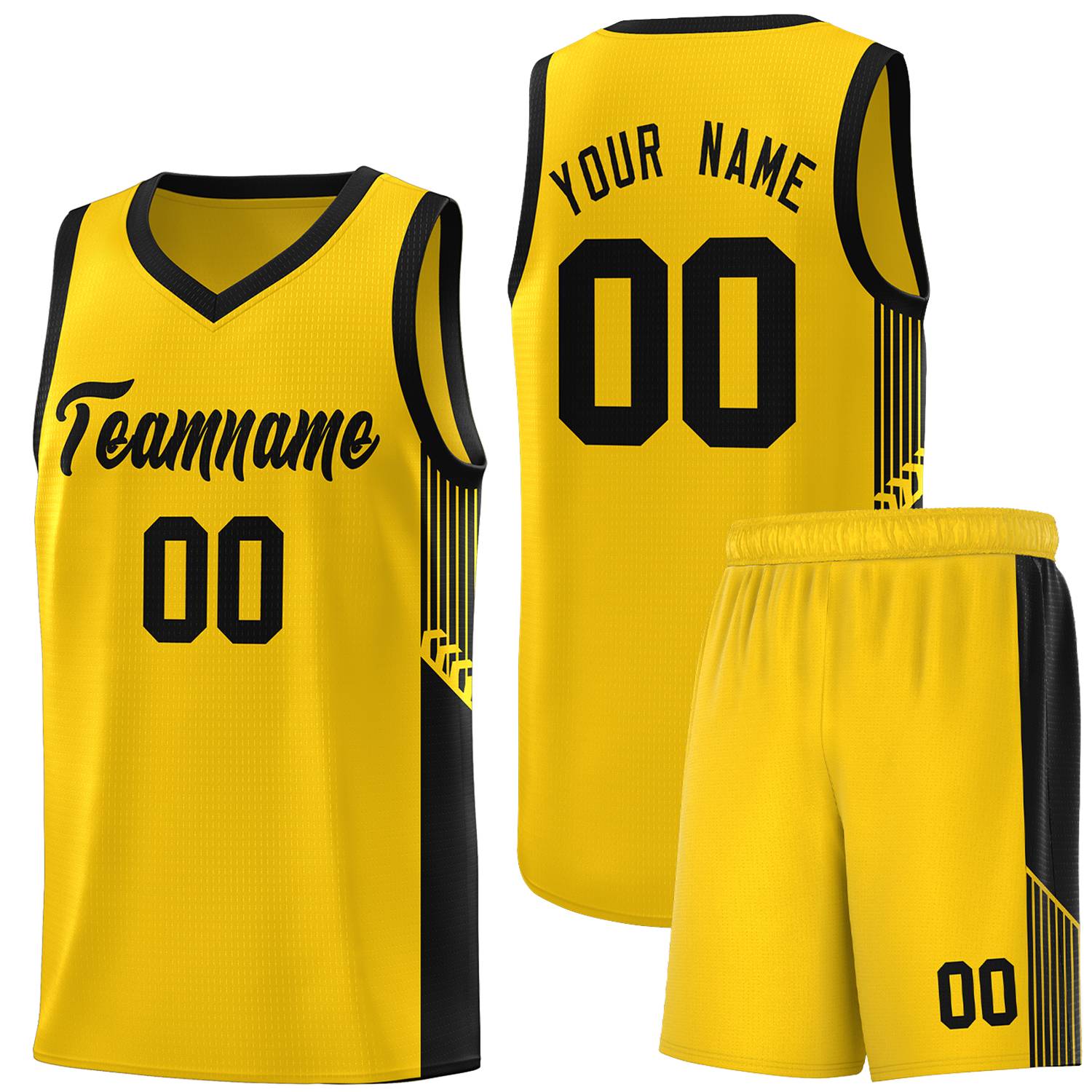 Custom Neon Green Navy-White Side Two-Tone Classic Sports Uniform Basketball Jersey |KXKSHOP