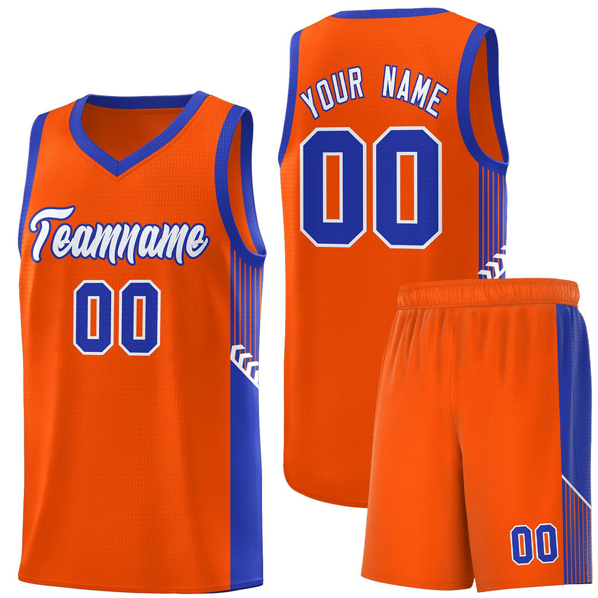 Custom Neon Green Navy-White Side Two-Tone Classic Sports Uniform Basketball Jersey |KXKSHOP