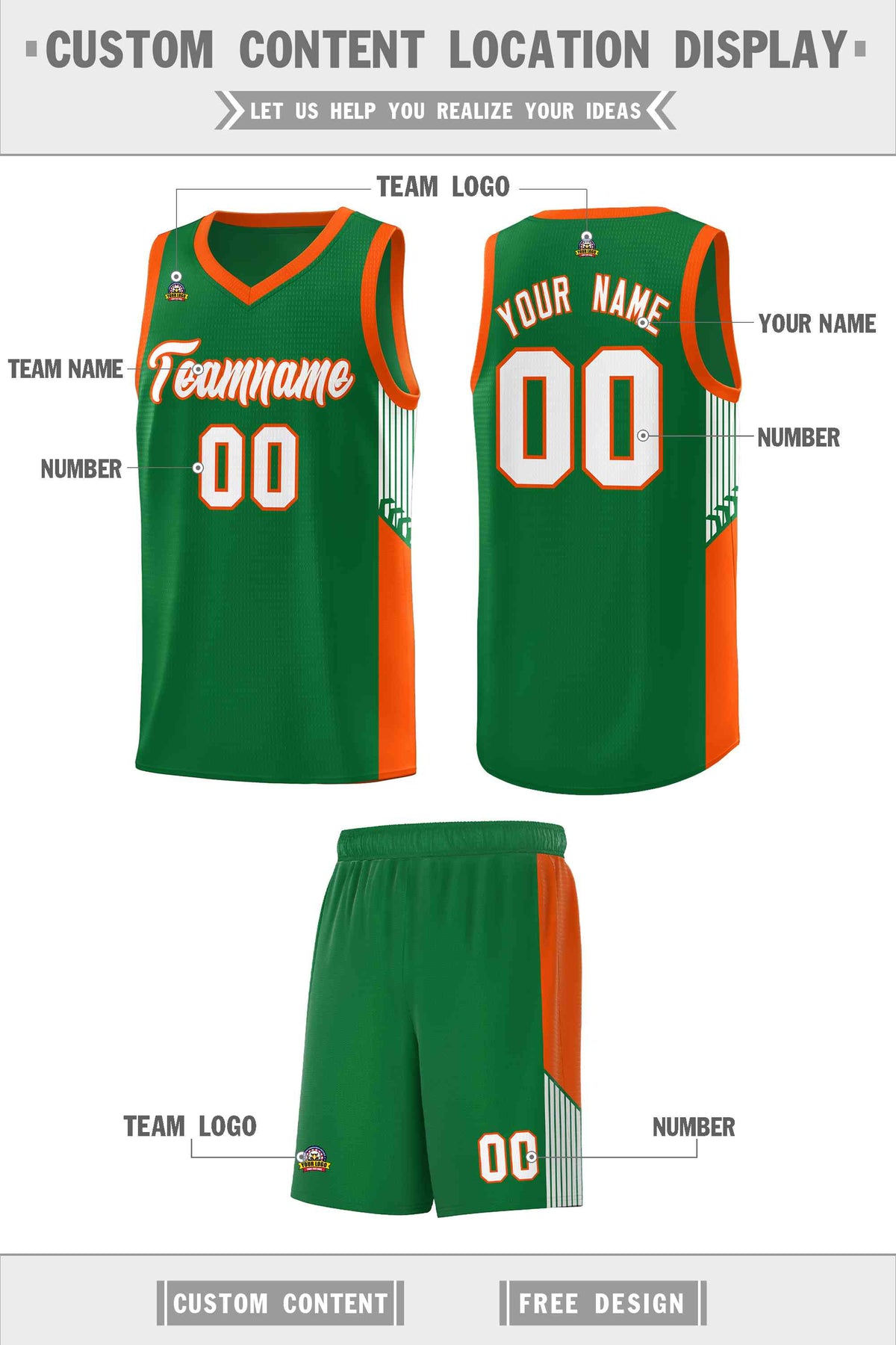 Custom Neon Green Navy-White Side Two-Tone Classic Sports Uniform Basketball Jersey |KXKSHOP