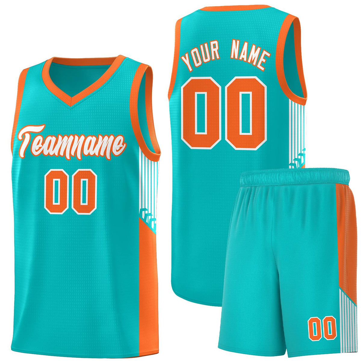 Custom Neon Green Navy-White Side Two-Tone Classic Sports Uniform Basketball Jersey |KXKSHOP