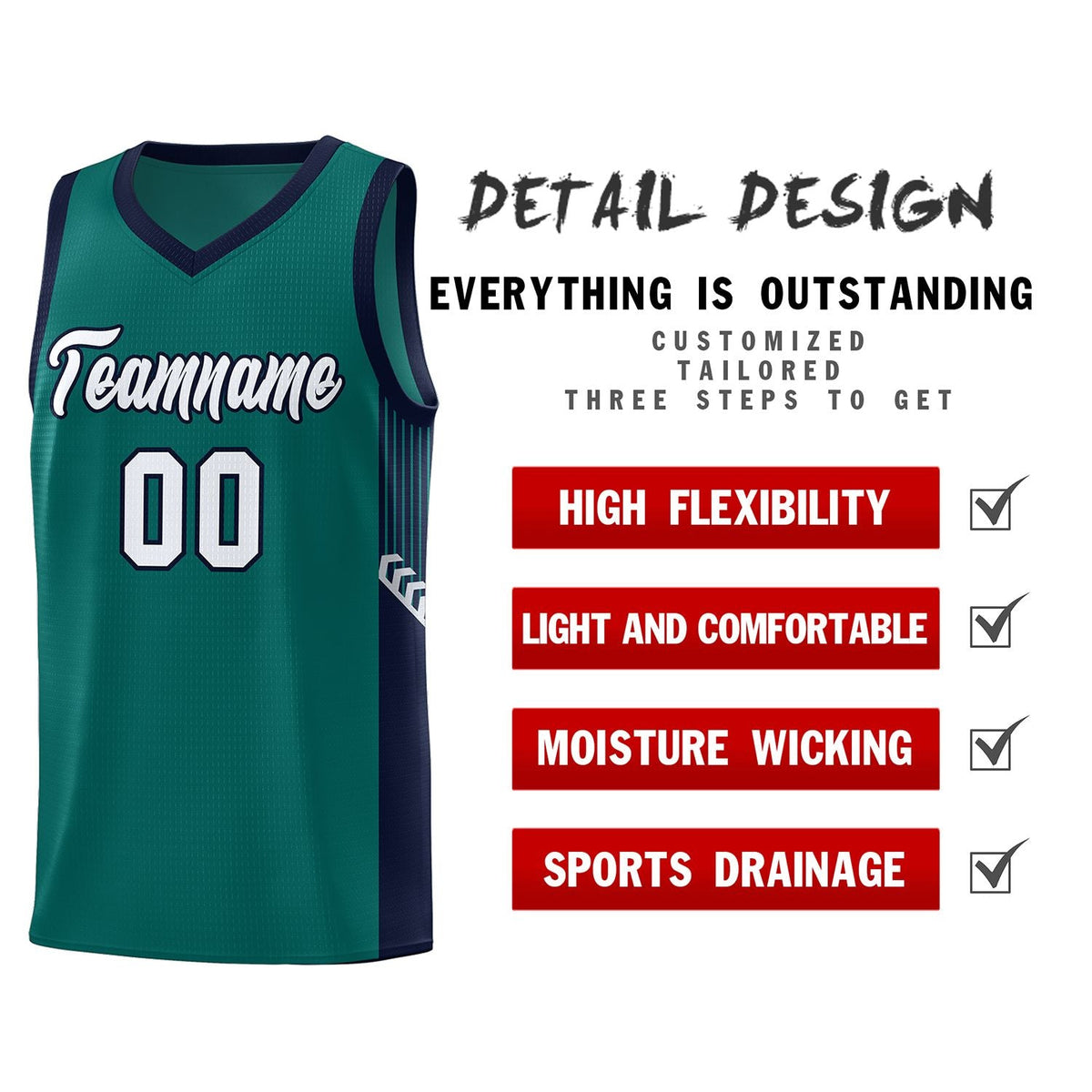 Custom Neon Green Navy-White Side Two-Tone Classic Sports Uniform Basketball Jersey |KXKSHOP
