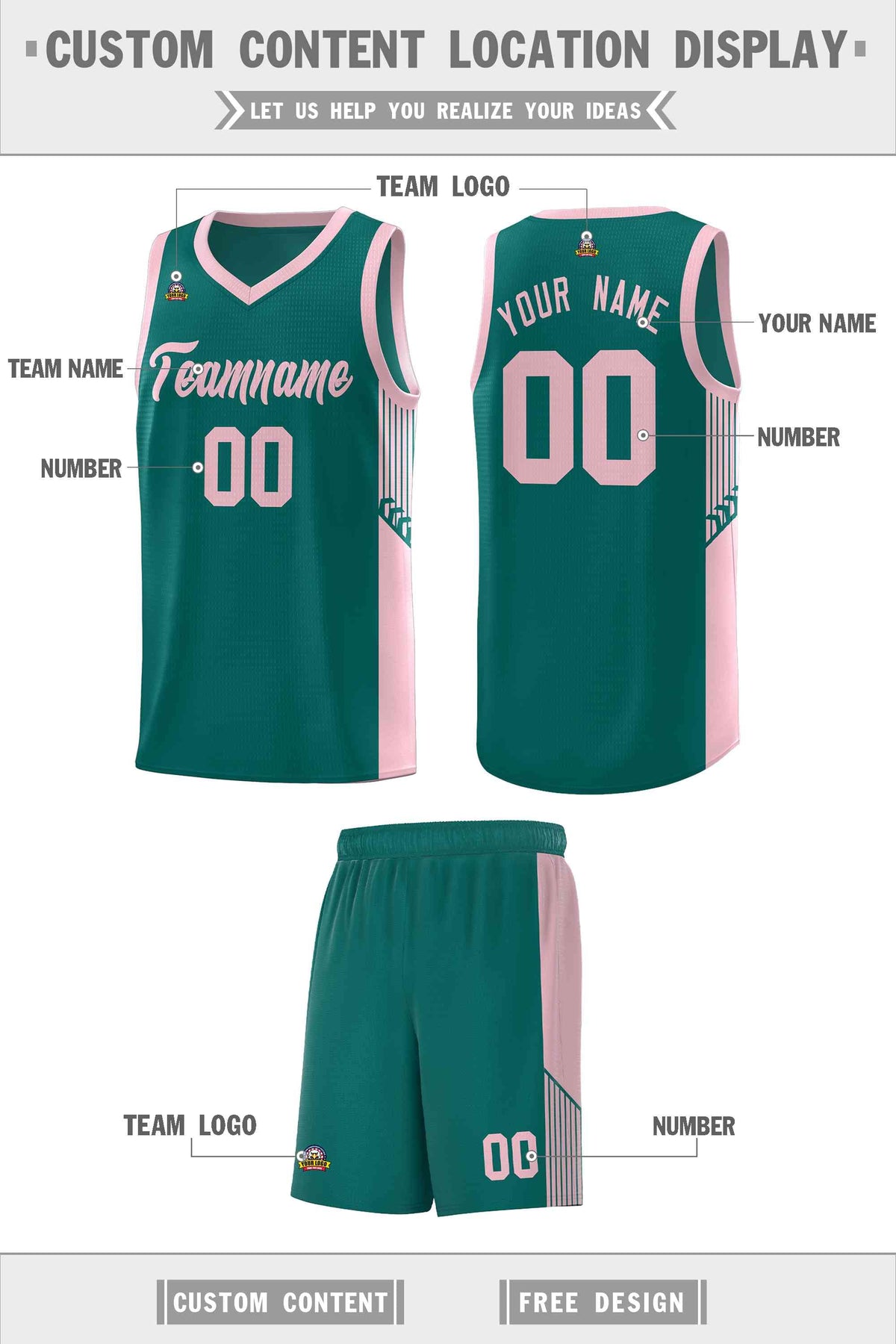 Custom Neon Green Navy-White Side Two-Tone Classic Sports Uniform Basketball Jersey |KXKSHOP