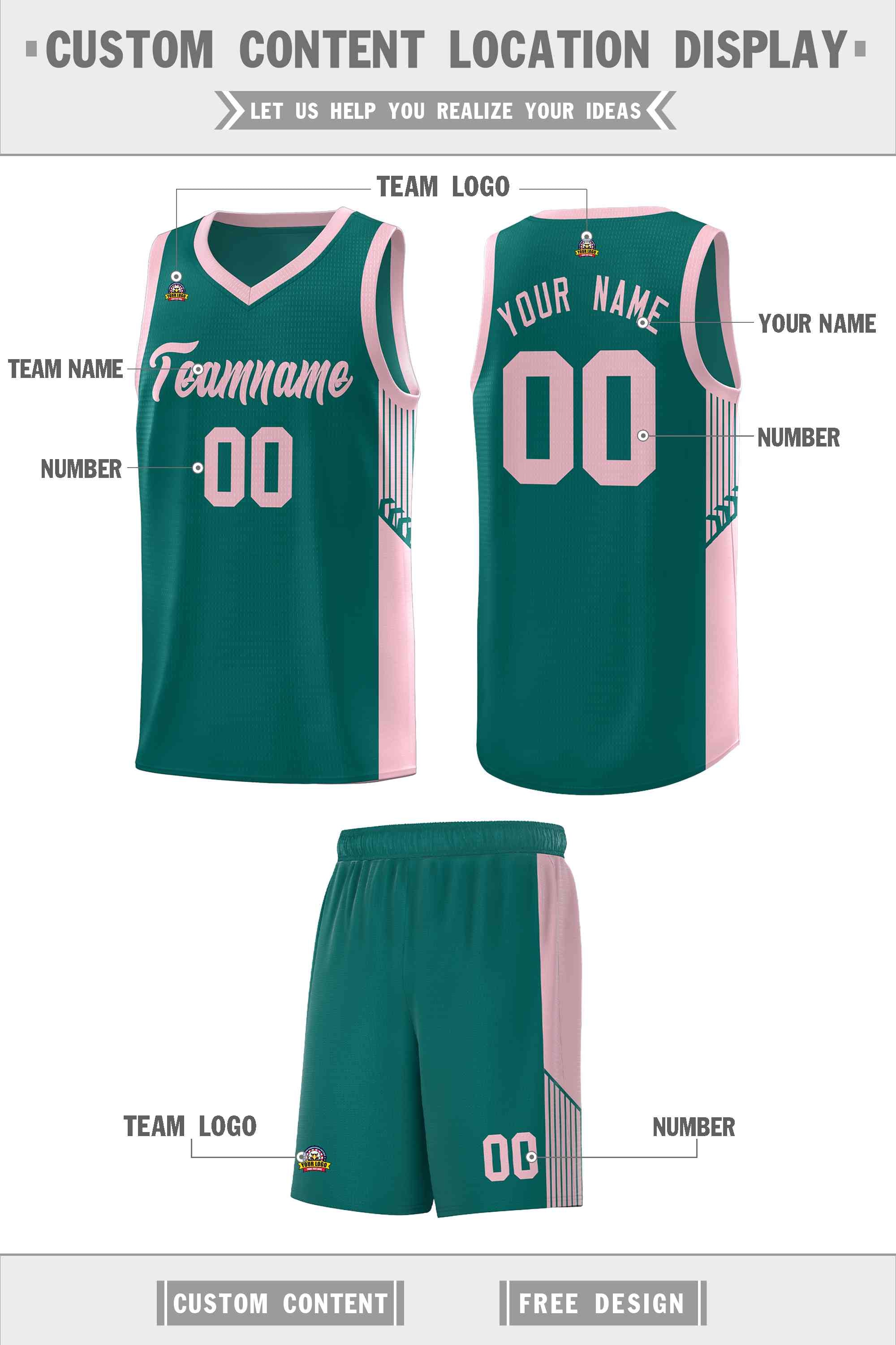 Custom Neon Green Navy-White Side Two-Tone Classic Sports Uniform Basketball Jersey |KXKSHOP