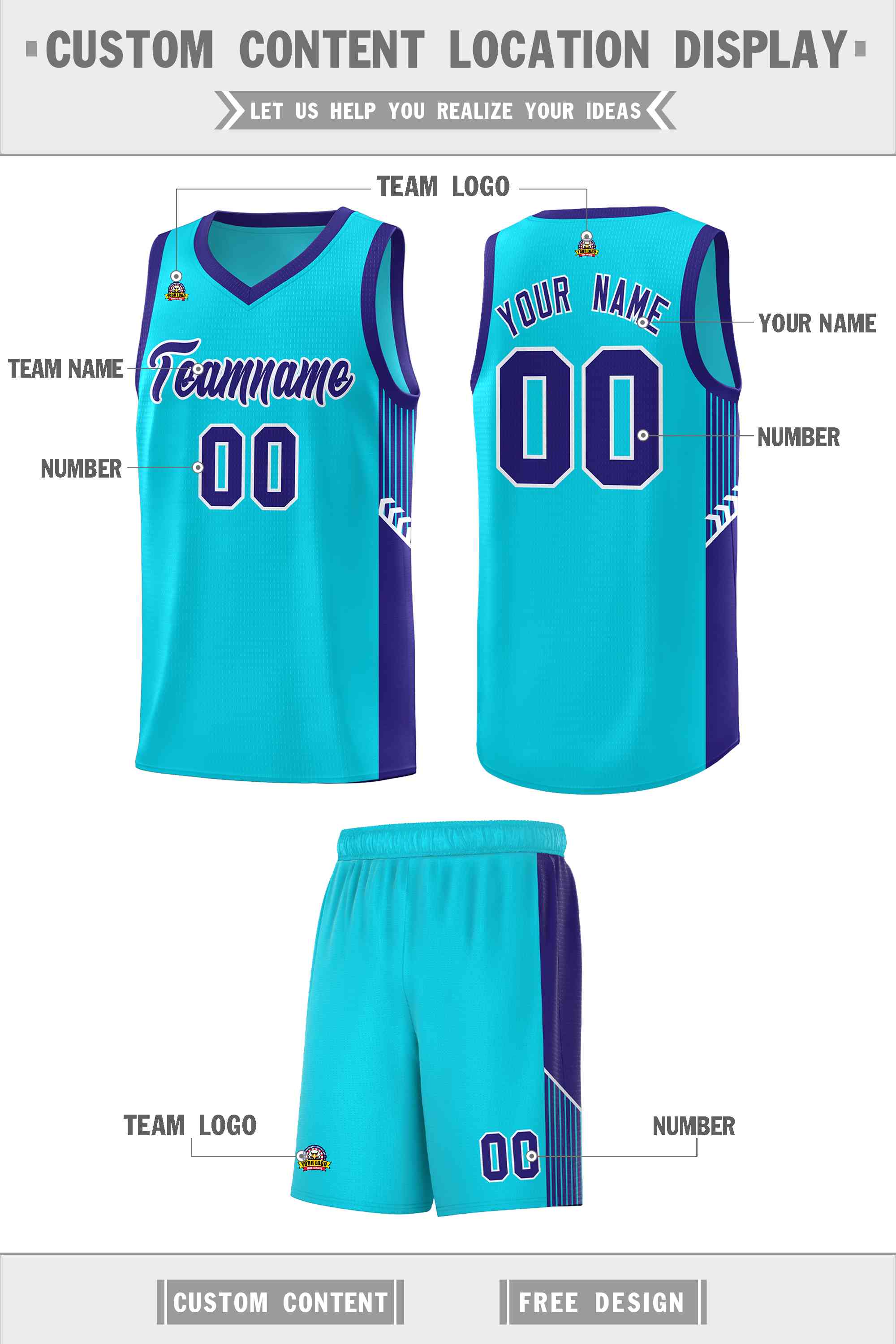 Custom Neon Green Navy-White Side Two-Tone Classic Sports Uniform Basketball Jersey |KXKSHOP