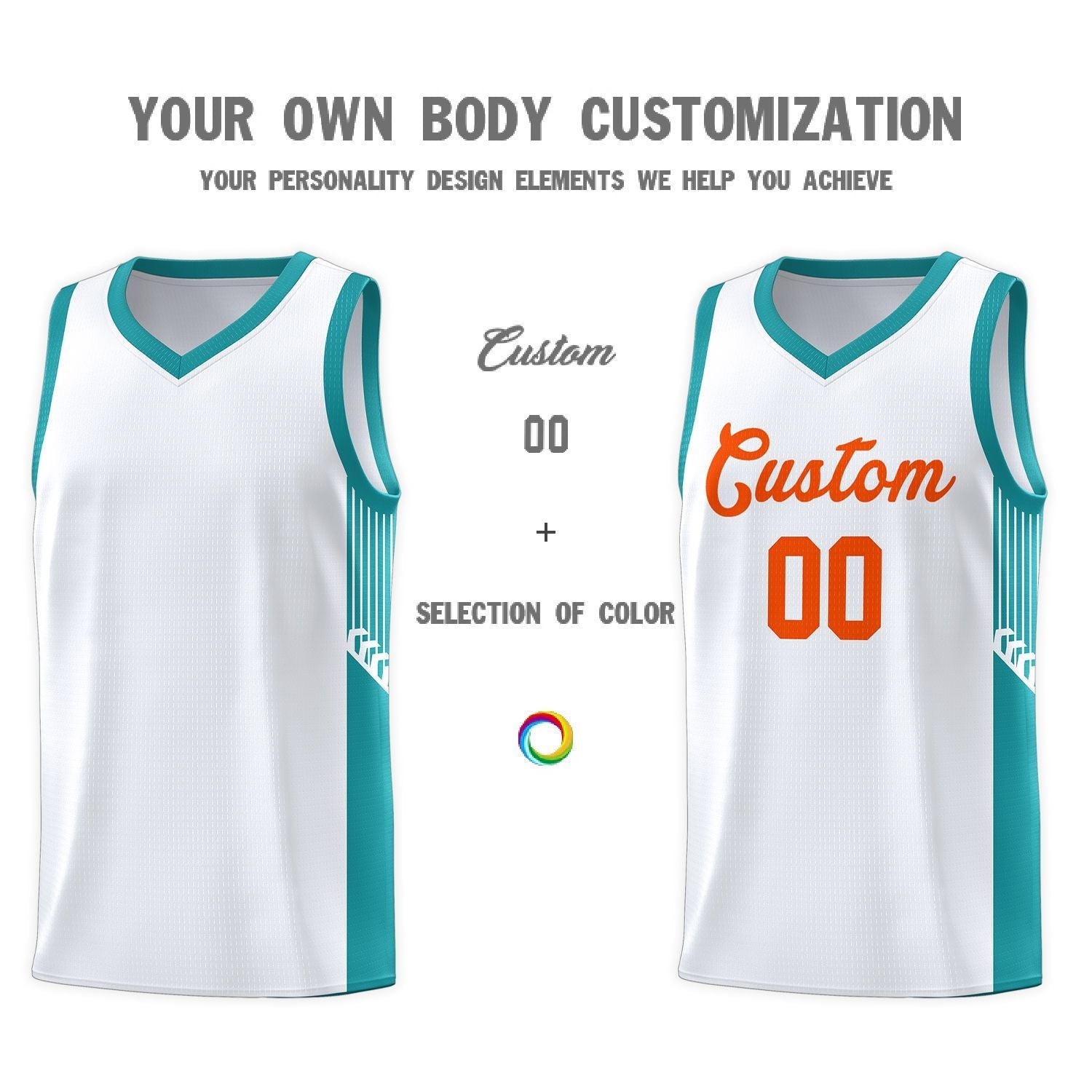 Custom Neon Green Navy-White Side Two-Tone Classic Sports Uniform Basketball Jersey |KXKSHOP