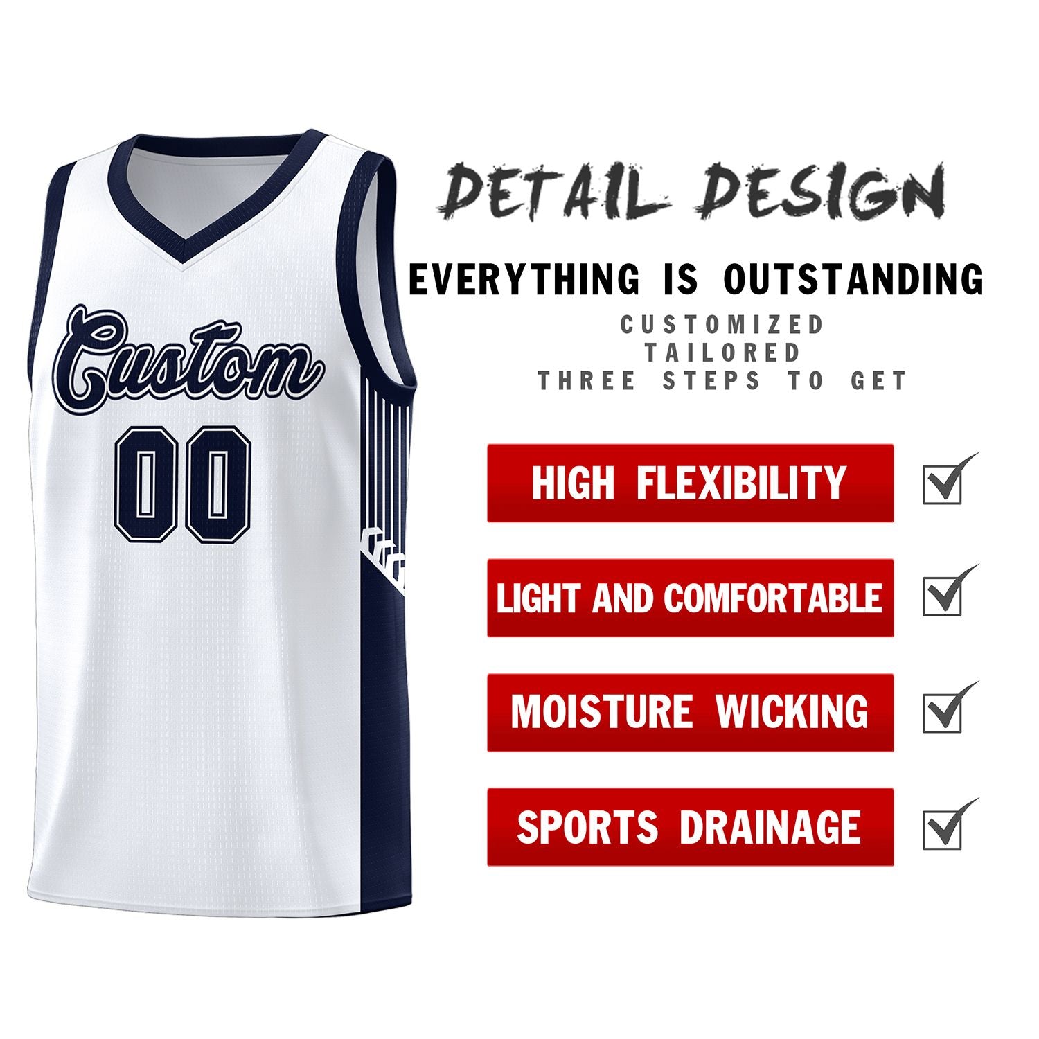 Custom Neon Green Navy-White Side Two-Tone Classic Sports Uniform Basketball Jersey |KXKSHOP