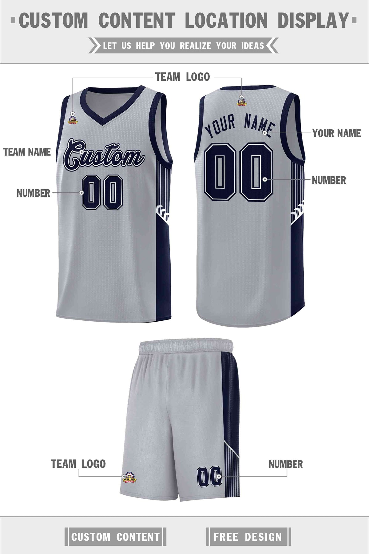 Custom Neon Green Navy-White Side Two-Tone Classic Sports Uniform Basketball Jersey |KXKSHOP
