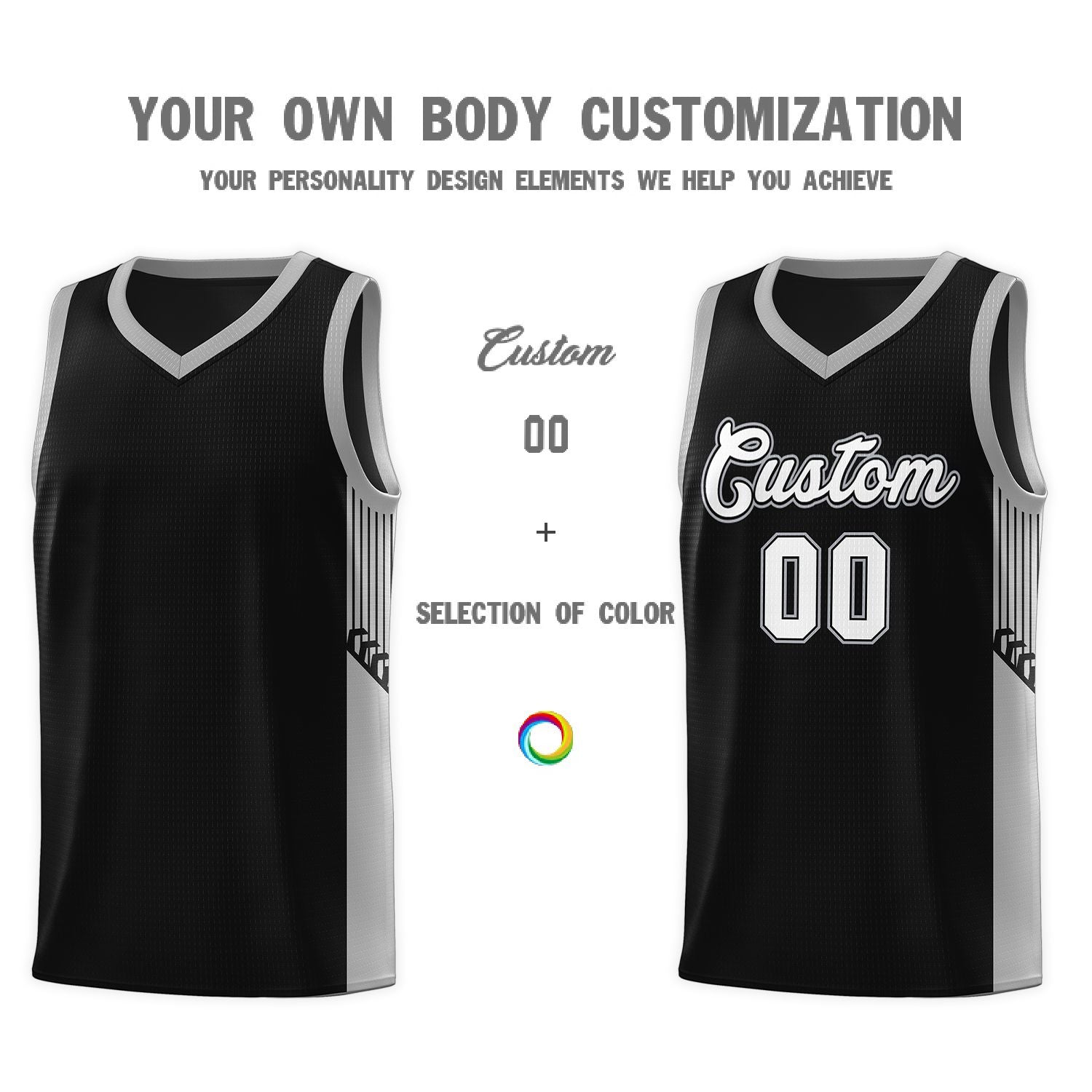Custom Neon Green Navy-White Side Two-Tone Classic Sports Uniform Basketball Jersey |KXKSHOP