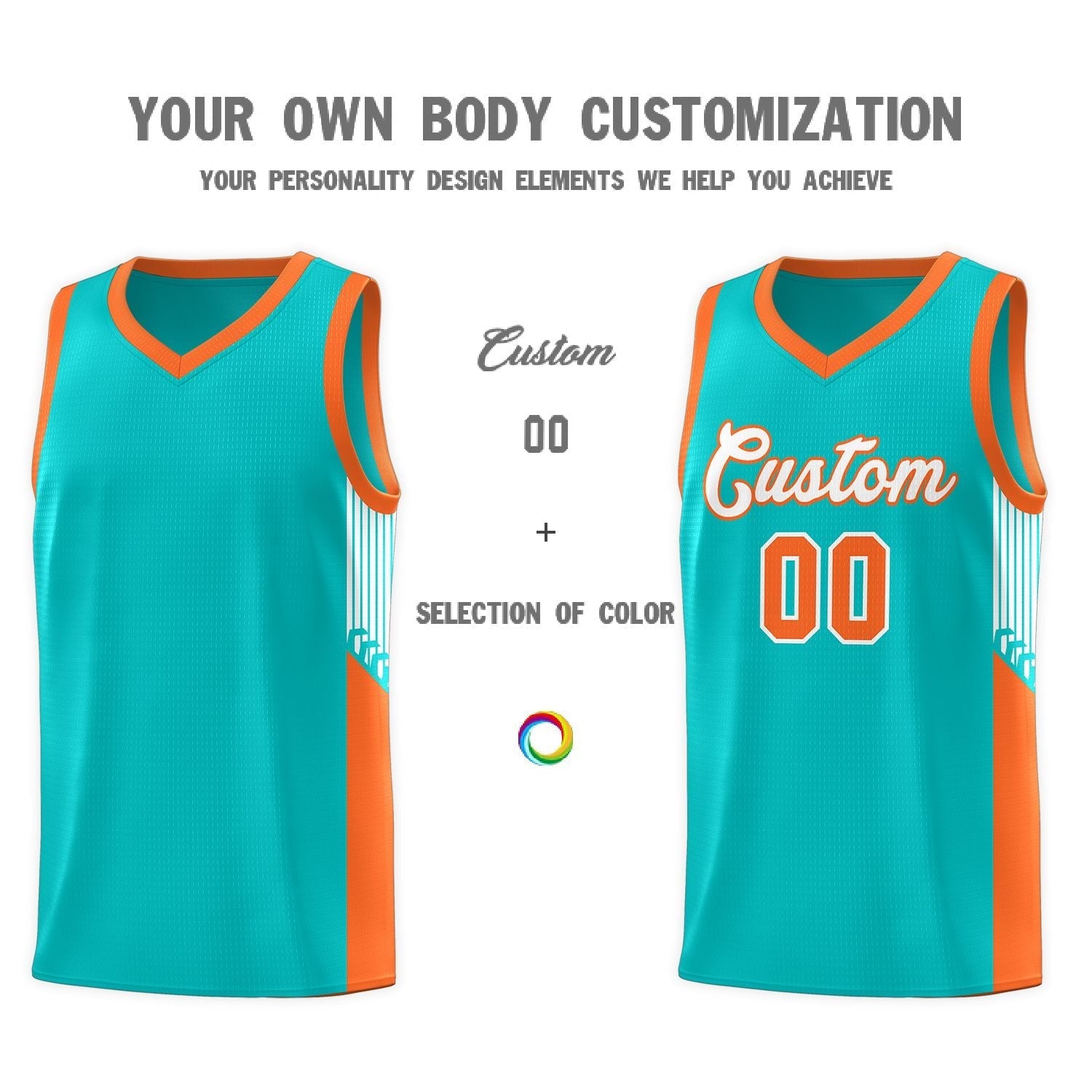 Custom Neon Green Navy-White Side Two-Tone Classic Sports Uniform Basketball Jersey |KXKSHOP
