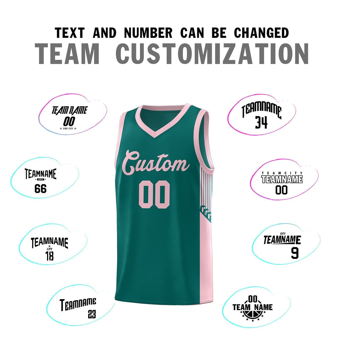 Custom Neon Green Navy-White Side Two-Tone Classic Sports Uniform Basketball Jersey |KXKSHOP