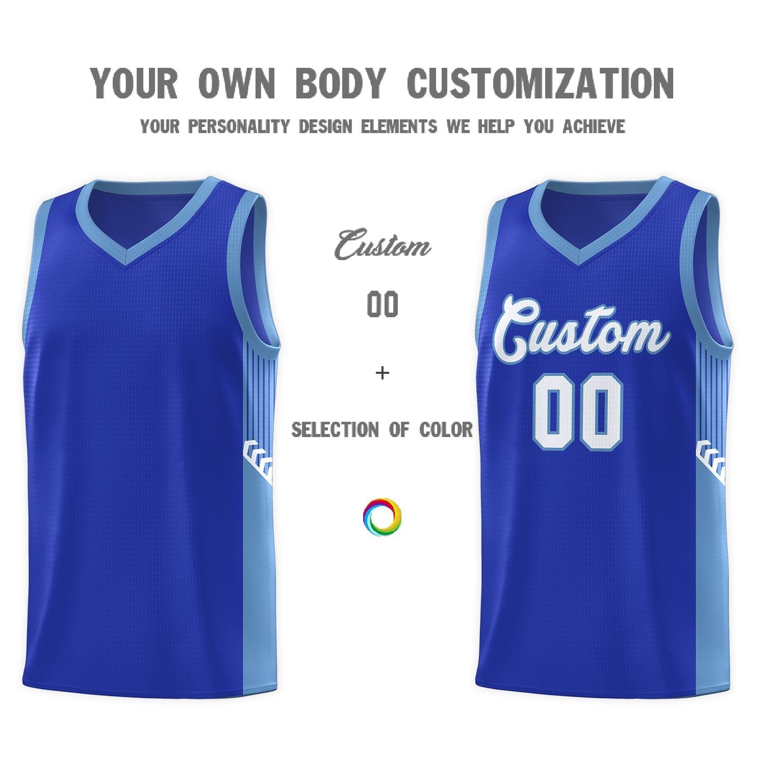 Custom Neon Green Navy-White Side Two-Tone Classic Sports Uniform Basketball Jersey |KXKSHOP