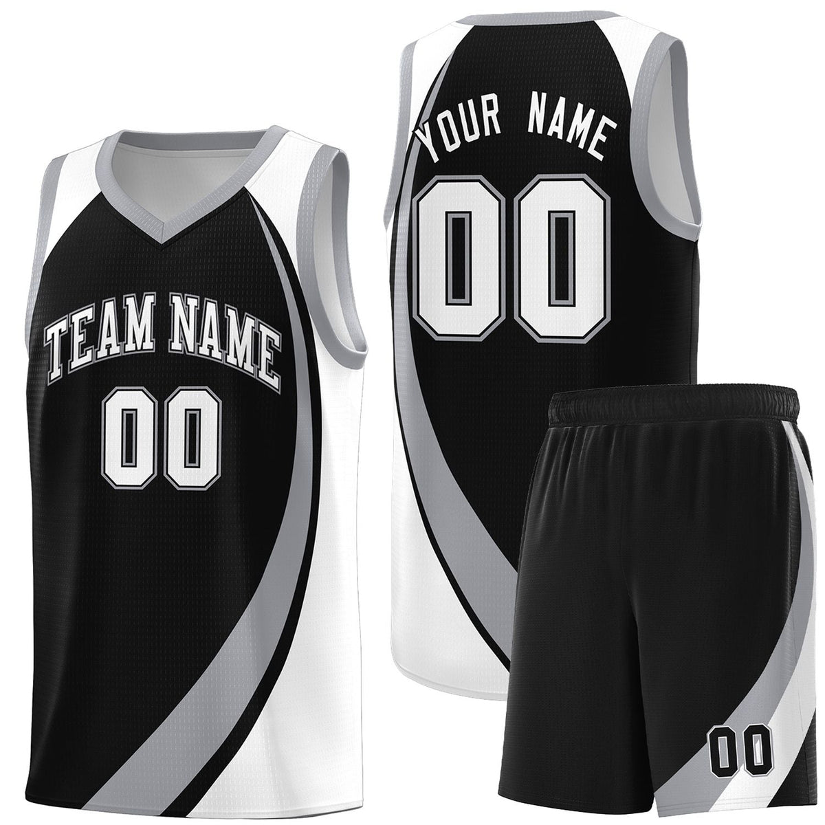Custom Neon Green Navy-White Side Two-Tone Classic Sports Uniform Basketball Jersey |KXKSHOP