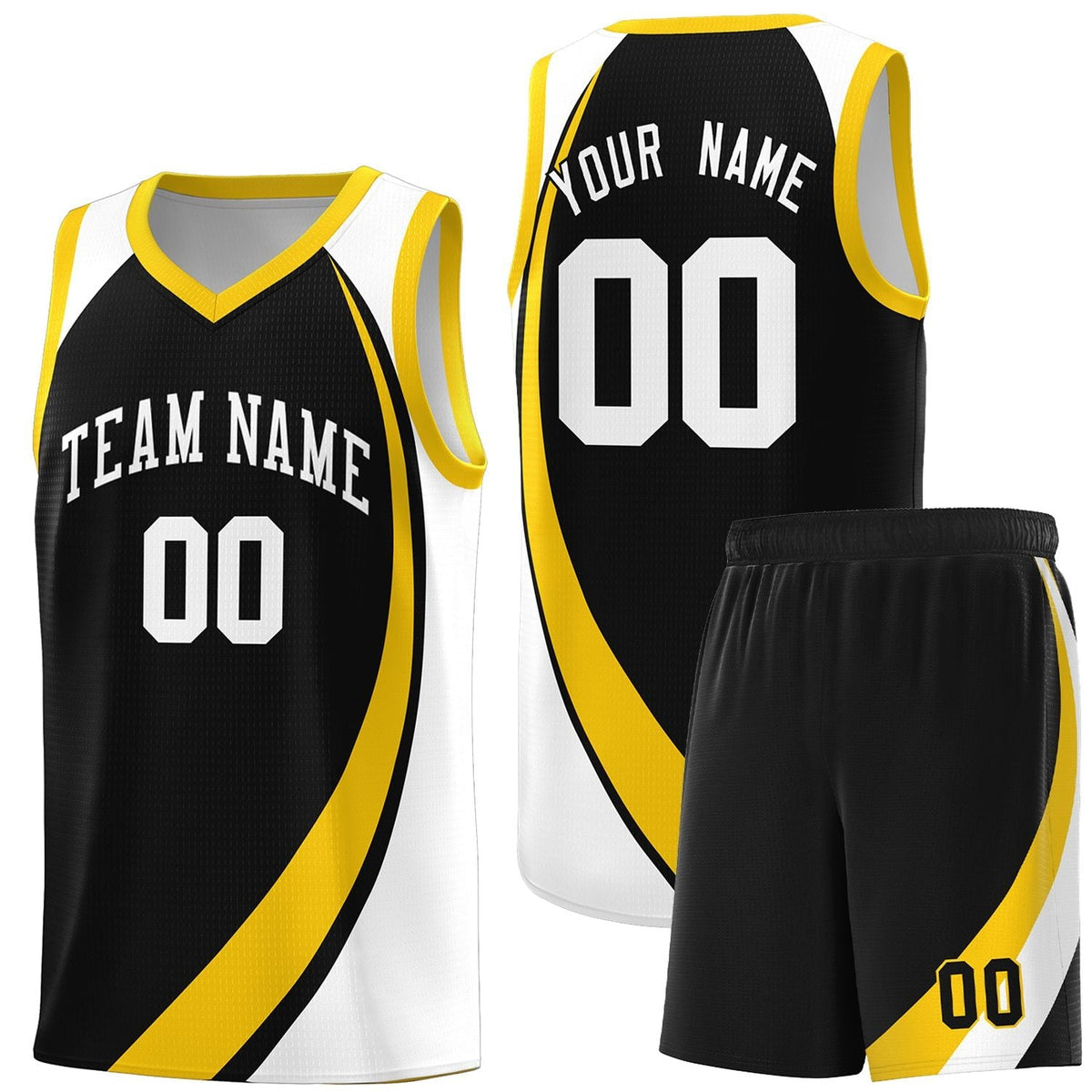 Custom Neon Green Navy-White Side Two-Tone Classic Sports Uniform Basketball Jersey |KXKSHOP