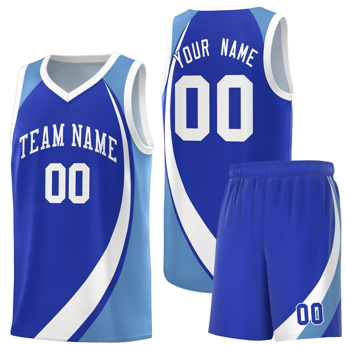 Custom Neon Green Navy-White Side Two-Tone Classic Sports Uniform Basketball Jersey |KXKSHOP