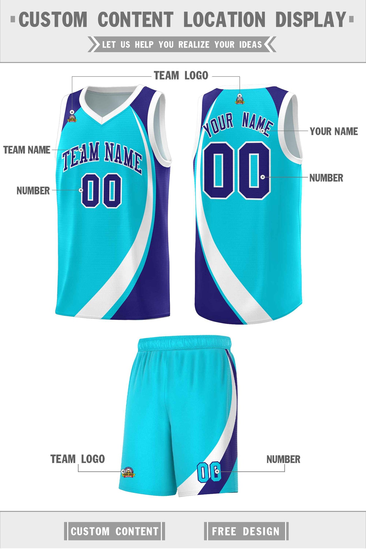 Custom Neon Green Navy-White Side Two-Tone Classic Sports Uniform Basketball Jersey |KXKSHOP