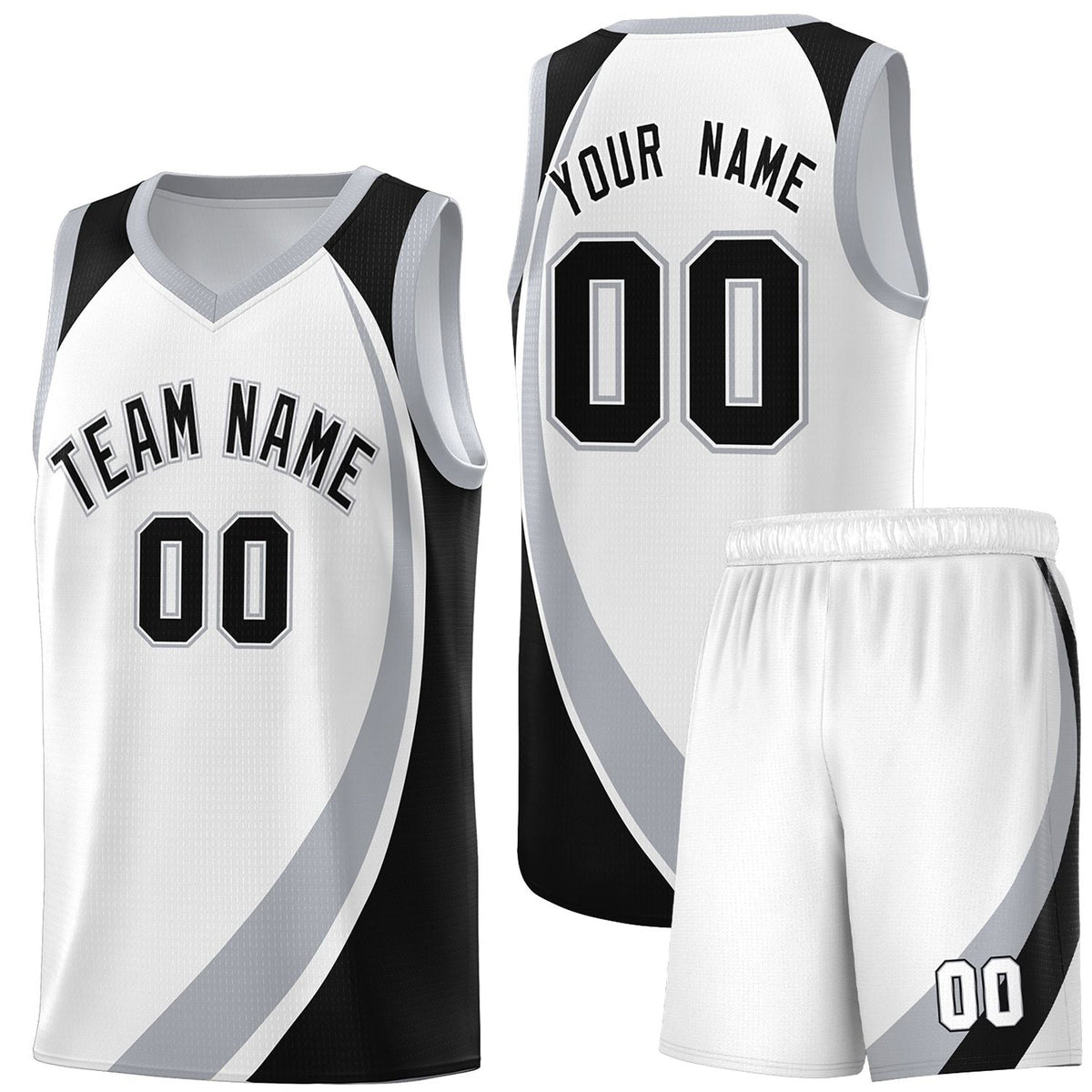 Custom Neon Green Navy-White Side Two-Tone Classic Sports Uniform Basketball Jersey |KXKSHOP