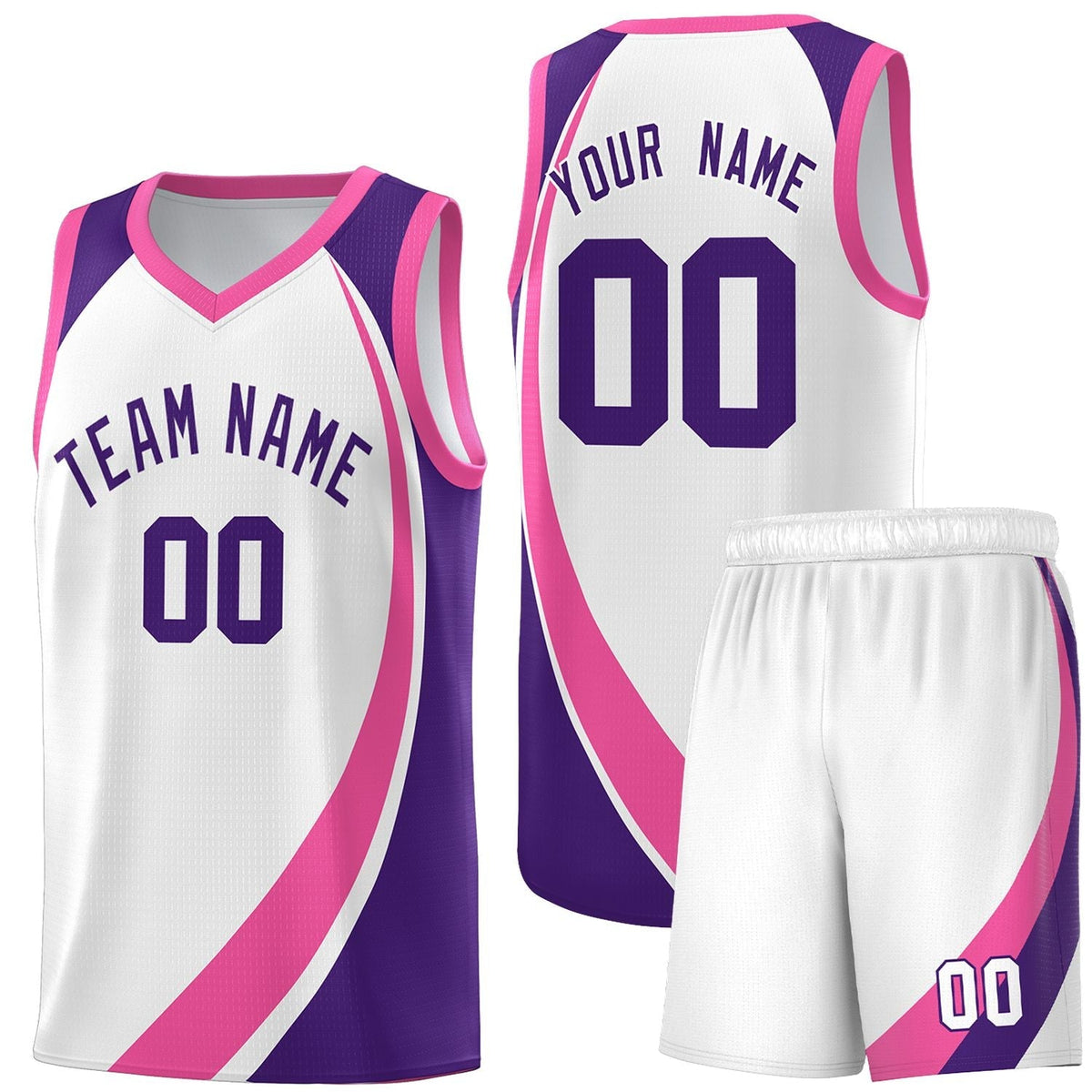 Custom Neon Green Navy-White Side Two-Tone Classic Sports Uniform Basketball Jersey |KXKSHOP