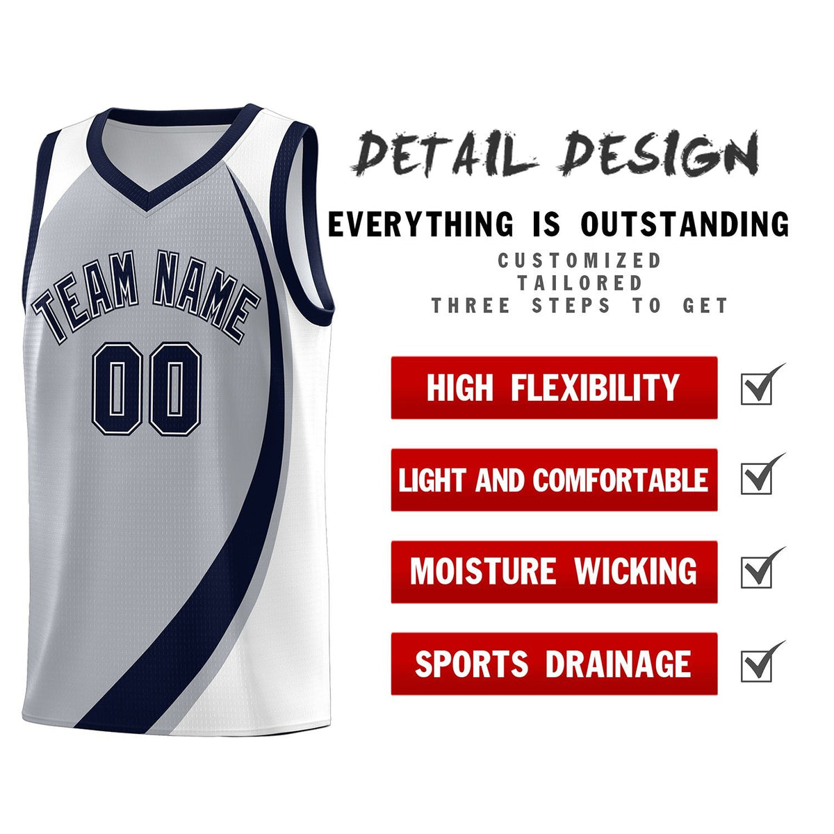 Custom Neon Green Navy-White Side Two-Tone Classic Sports Uniform Basketball Jersey |KXKSHOP