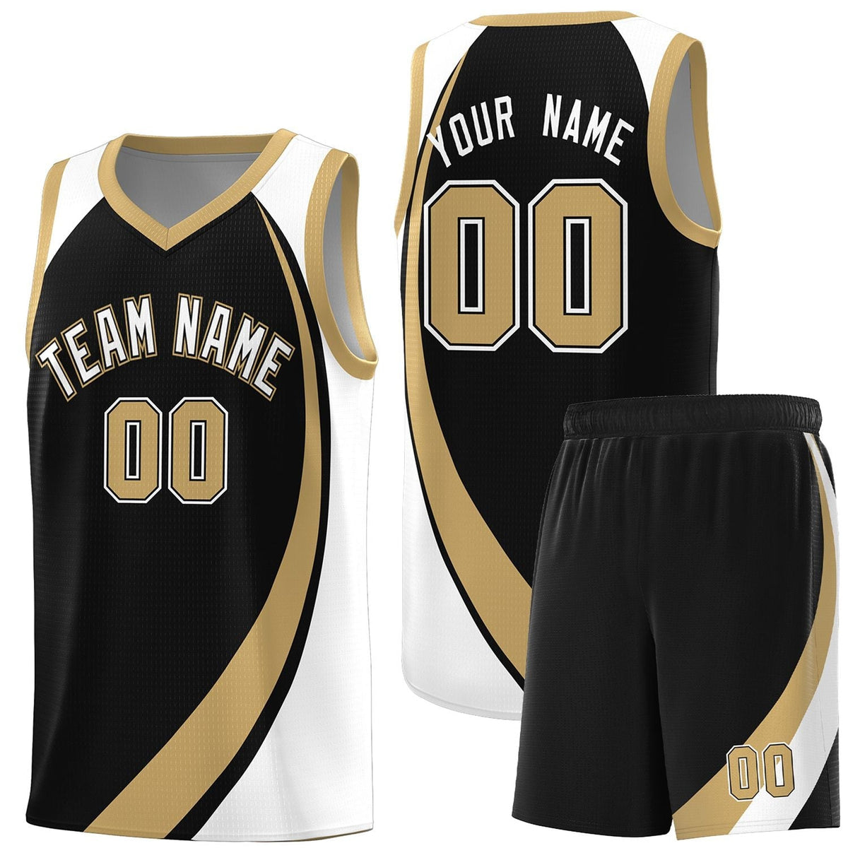 Custom Neon Green Navy-White Side Two-Tone Classic Sports Uniform Basketball Jersey |KXKSHOP