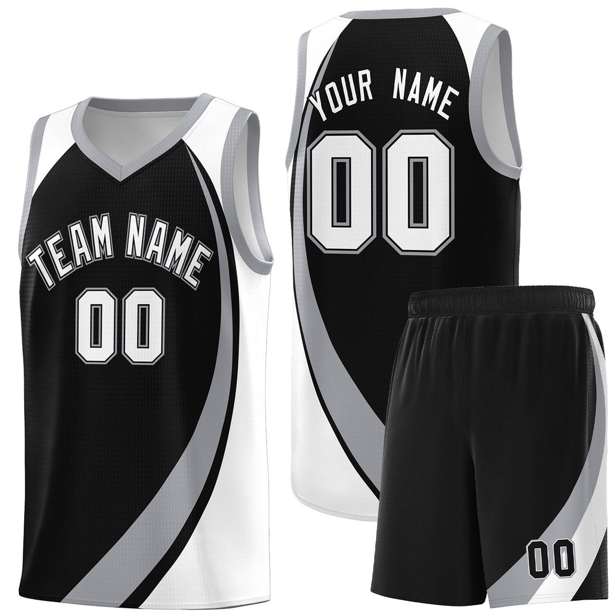 Custom Neon Green Navy-White Side Two-Tone Classic Sports Uniform Basketball Jersey |KXKSHOP
