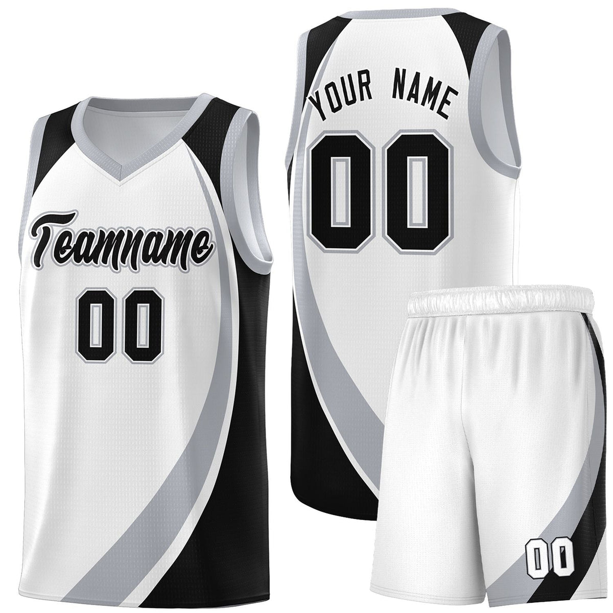 Custom Neon Green Navy-White Side Two-Tone Classic Sports Uniform Basketball Jersey |KXKSHOP