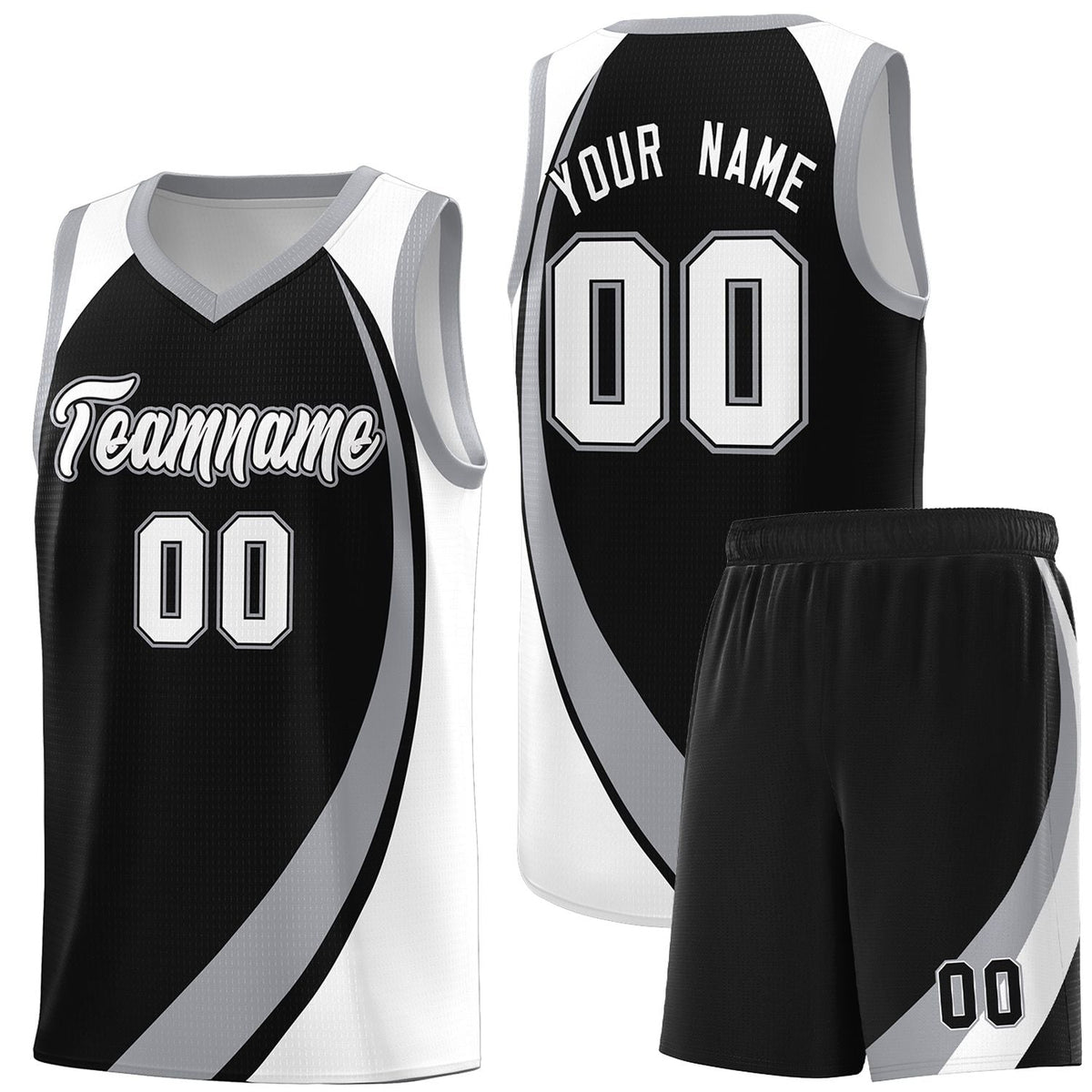 Custom Neon Green Navy-White Side Two-Tone Classic Sports Uniform Basketball Jersey |KXKSHOP