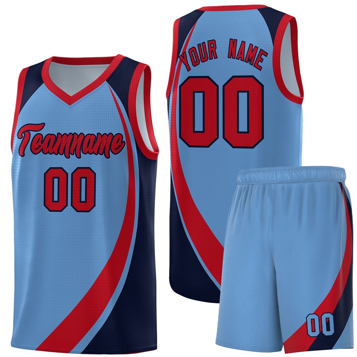 Custom Neon Green Navy-White Side Two-Tone Classic Sports Uniform Basketball Jersey |KXKSHOP