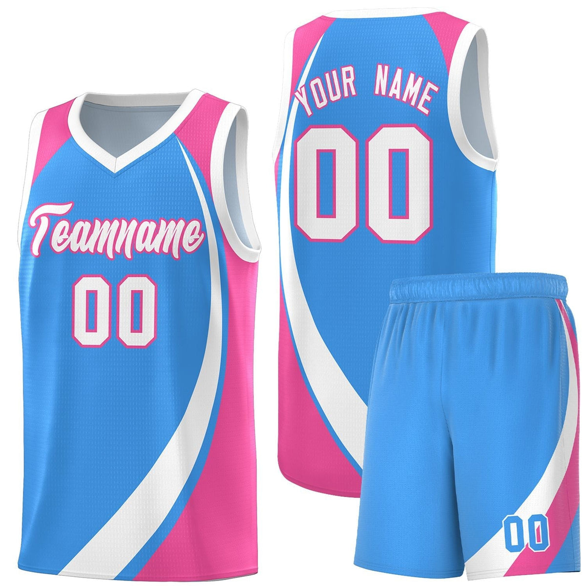 Custom Neon Green Navy-White Side Two-Tone Classic Sports Uniform Basketball Jersey |KXKSHOP