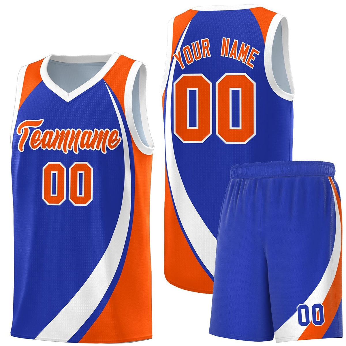 Custom Neon Green Navy-White Side Two-Tone Classic Sports Uniform Basketball Jersey |KXKSHOP