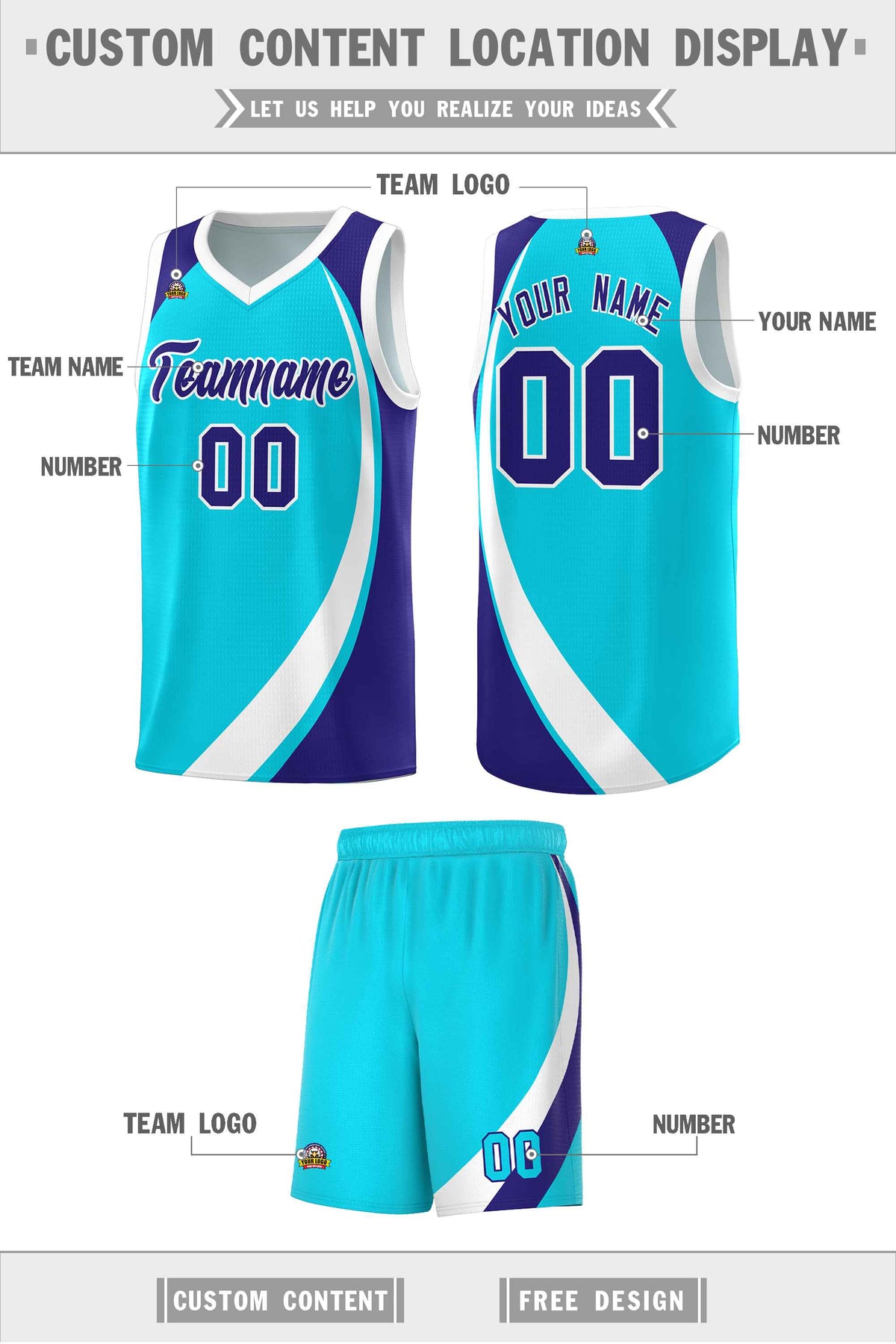 Custom Neon Green Navy-White Side Two-Tone Classic Sports Uniform Basketball Jersey |KXKSHOP