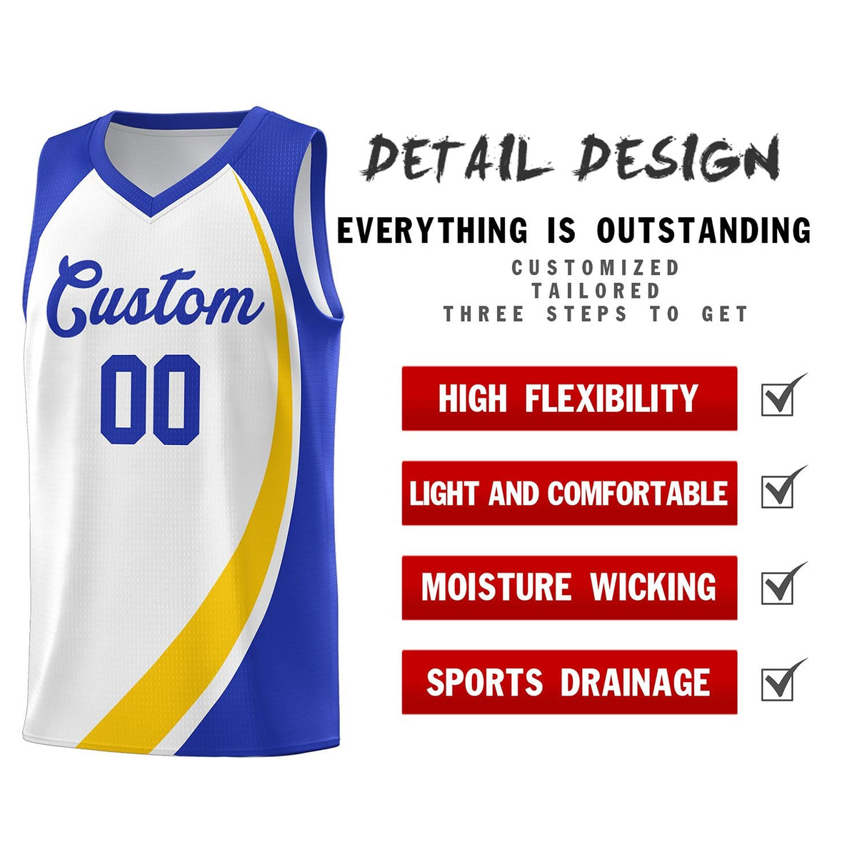 Custom Neon Green Navy-White Side Two-Tone Classic Sports Uniform Basketball Jersey |KXKSHOP