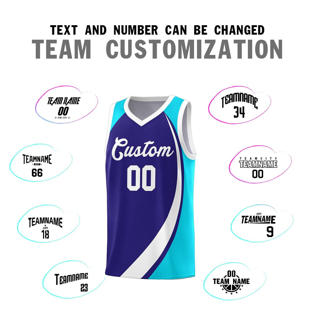 Custom Neon Green Navy-White Side Two-Tone Classic Sports Uniform Basketball Jersey |KXKSHOP