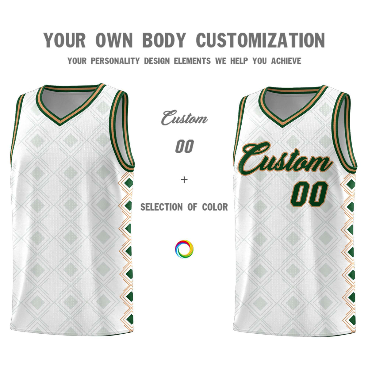 Custom White Side Blocks Sports Uniform Basketball Jersey|KXKSHOP