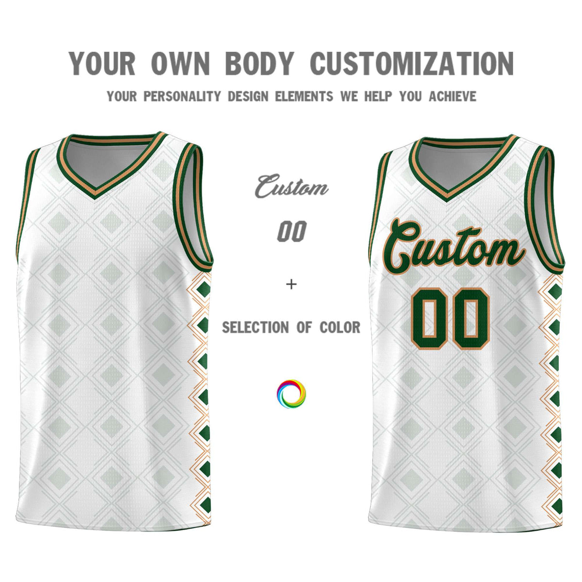 Custom White Side Blocks Sports Uniform Basketball Jersey|KXKSHOP