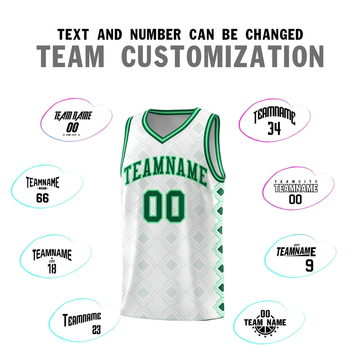 Custom White Side Blocks Sports Uniform Basketball Jersey|KXKSHOP